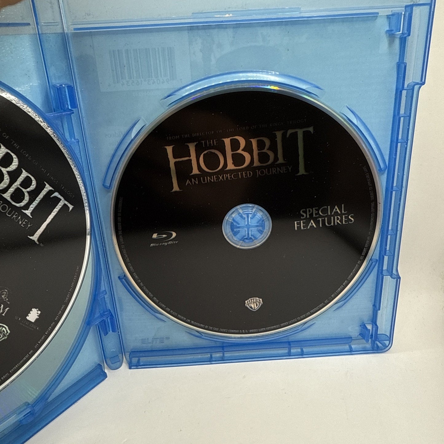 The Hobbit: An Unexpected Journey (Blu-ray/Dvd, 3-Disc Set, 2013) Movie Combo