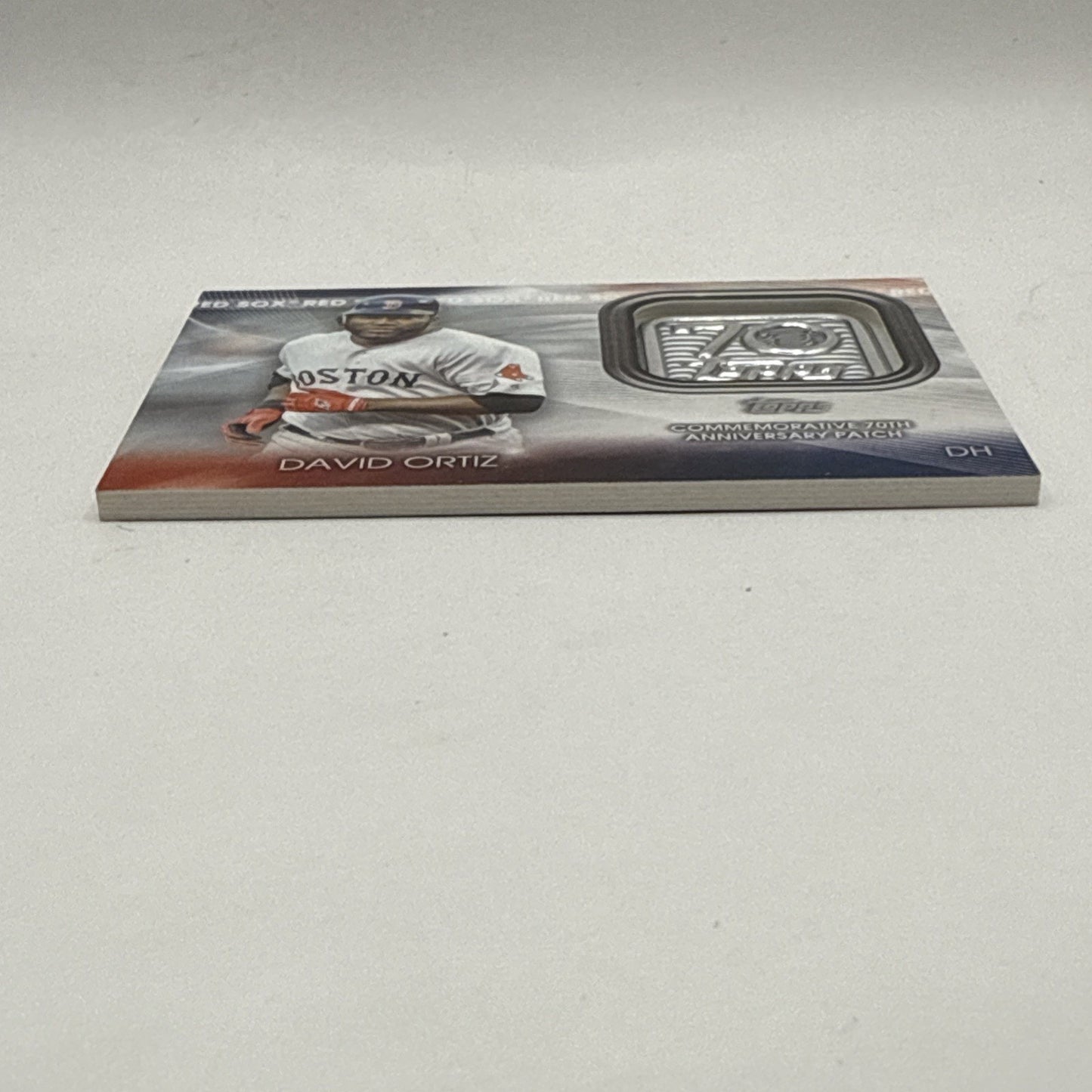 2021 Topps Update - David Ortiz 70th Commemorative Patch (#T70P-DO) Red Sox MLB