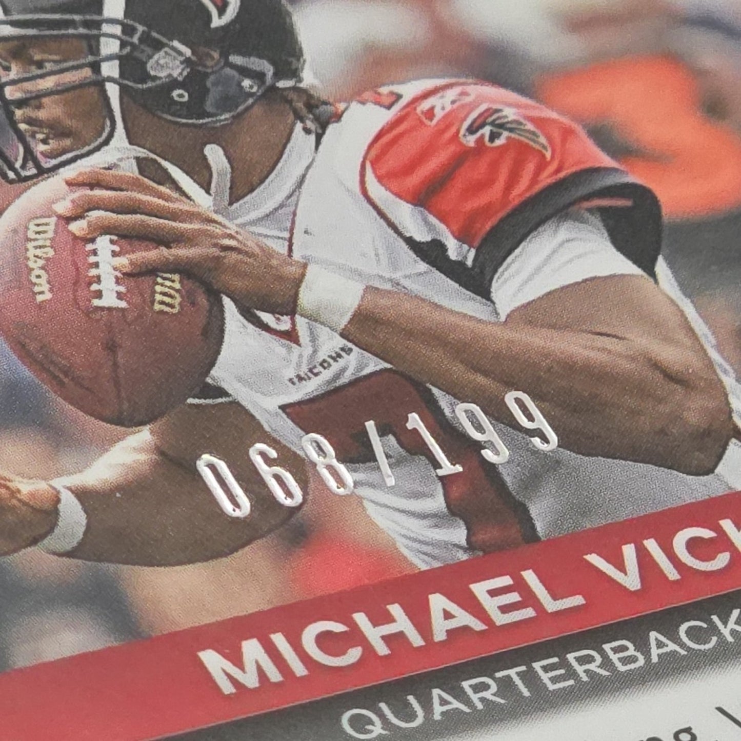 2020 Panini Prizm - Teal Prizm #233 Michael Vick /199 NFL Atlanta Falcons