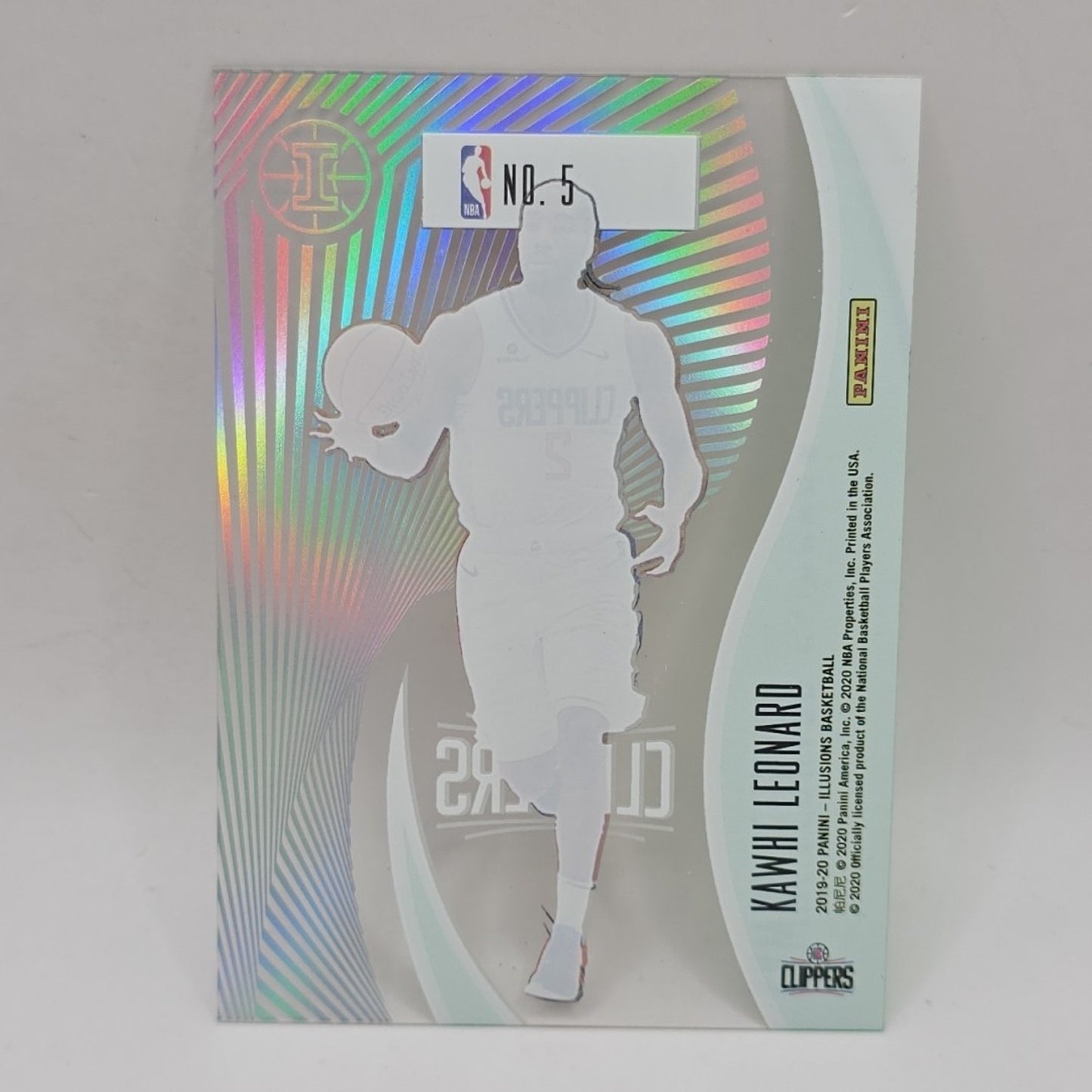 2019-2020 Panini Illusions Kahwi Leonard Emerald NBA Los Angeles Clippers