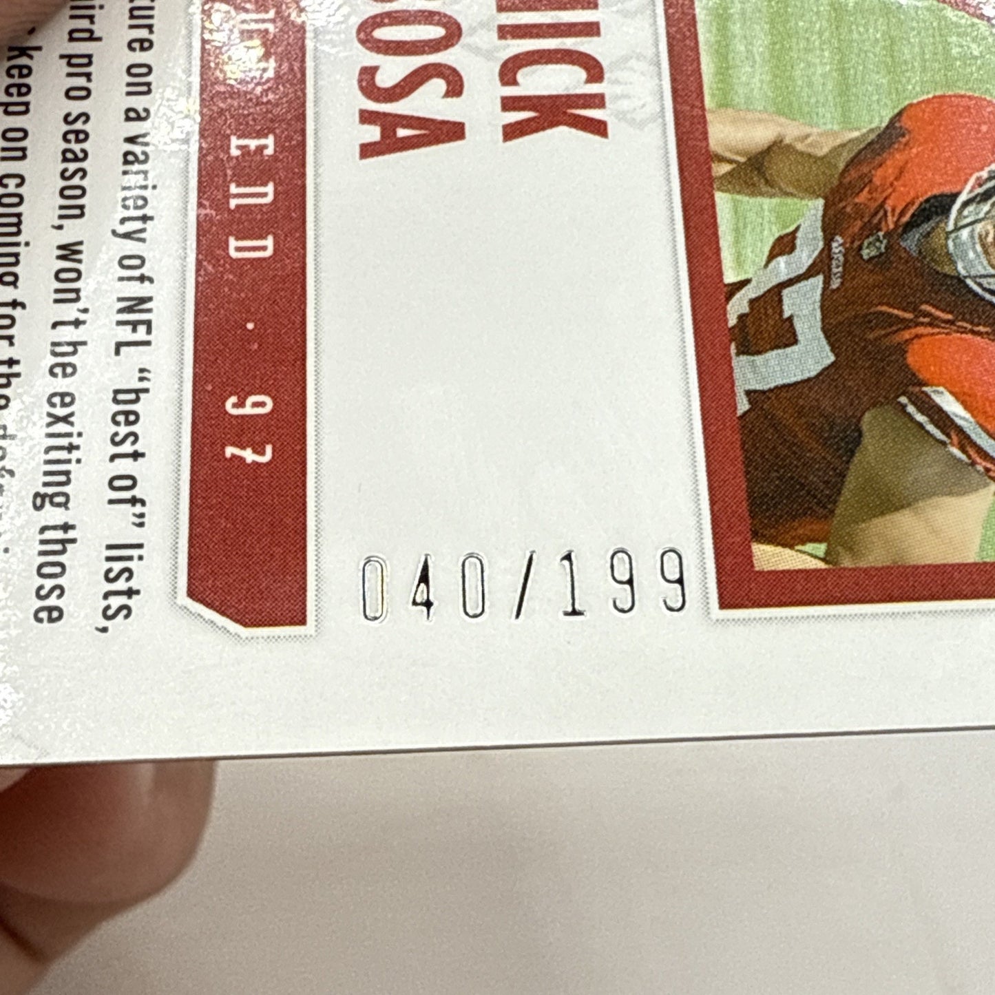 2021 Panini Phoenix Nick Bosa Pink /199 #79 NFL San Francisco 49ers Short Print