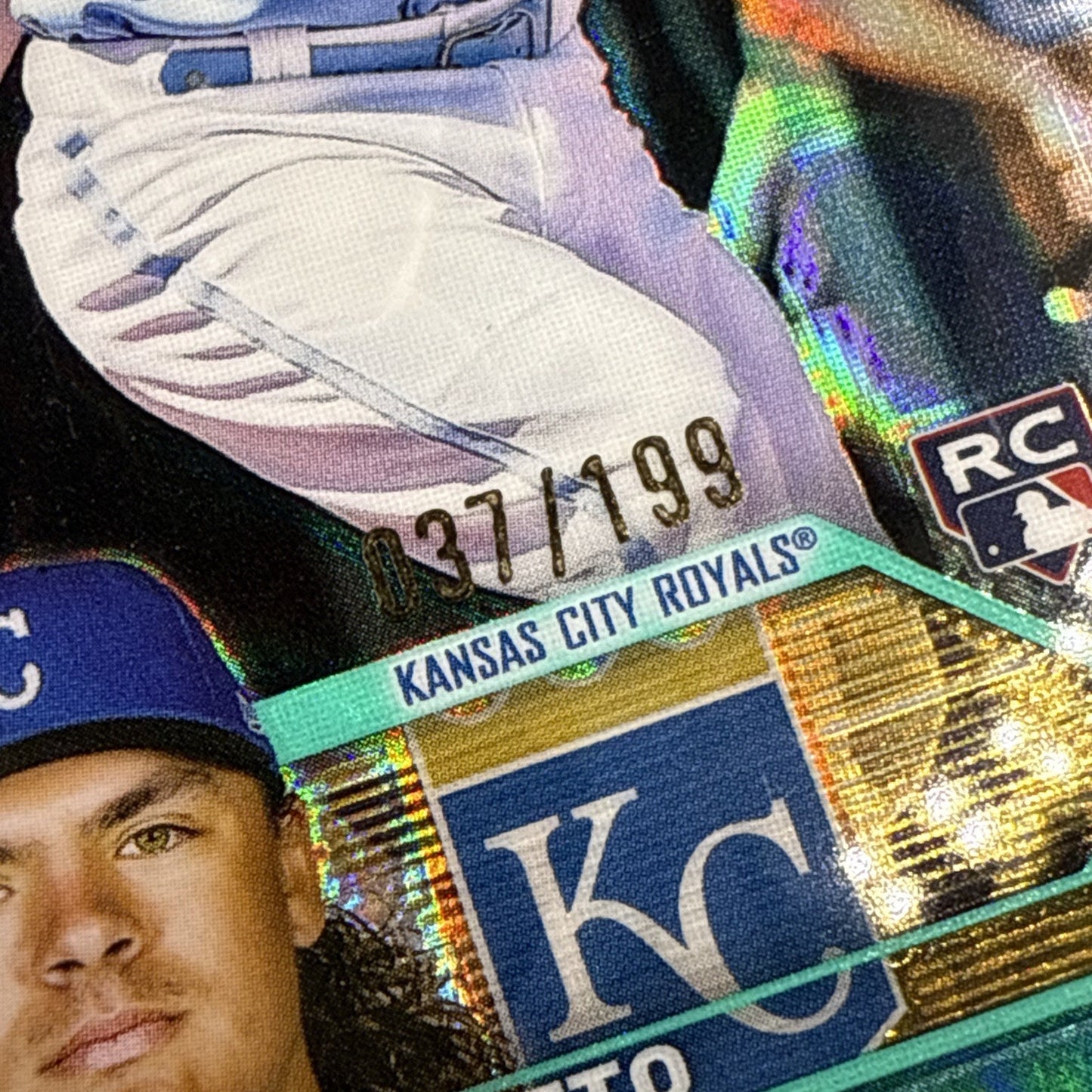 2023 Topps Chrome #85 Nick Pratto Aqua Refractor RC /199 Rookie KC Royals