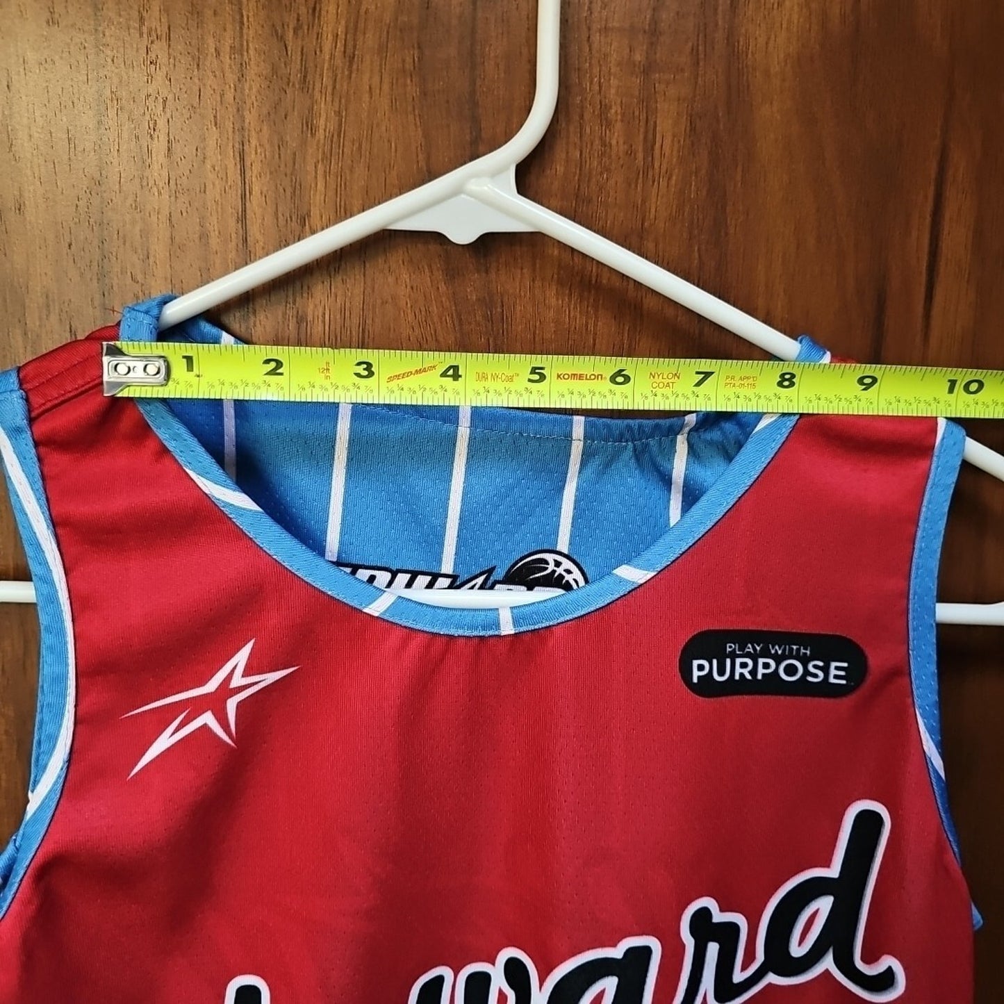 Reversible Upwards Play With Purpose Jersey Youth Medium #29 Basketball Jersey