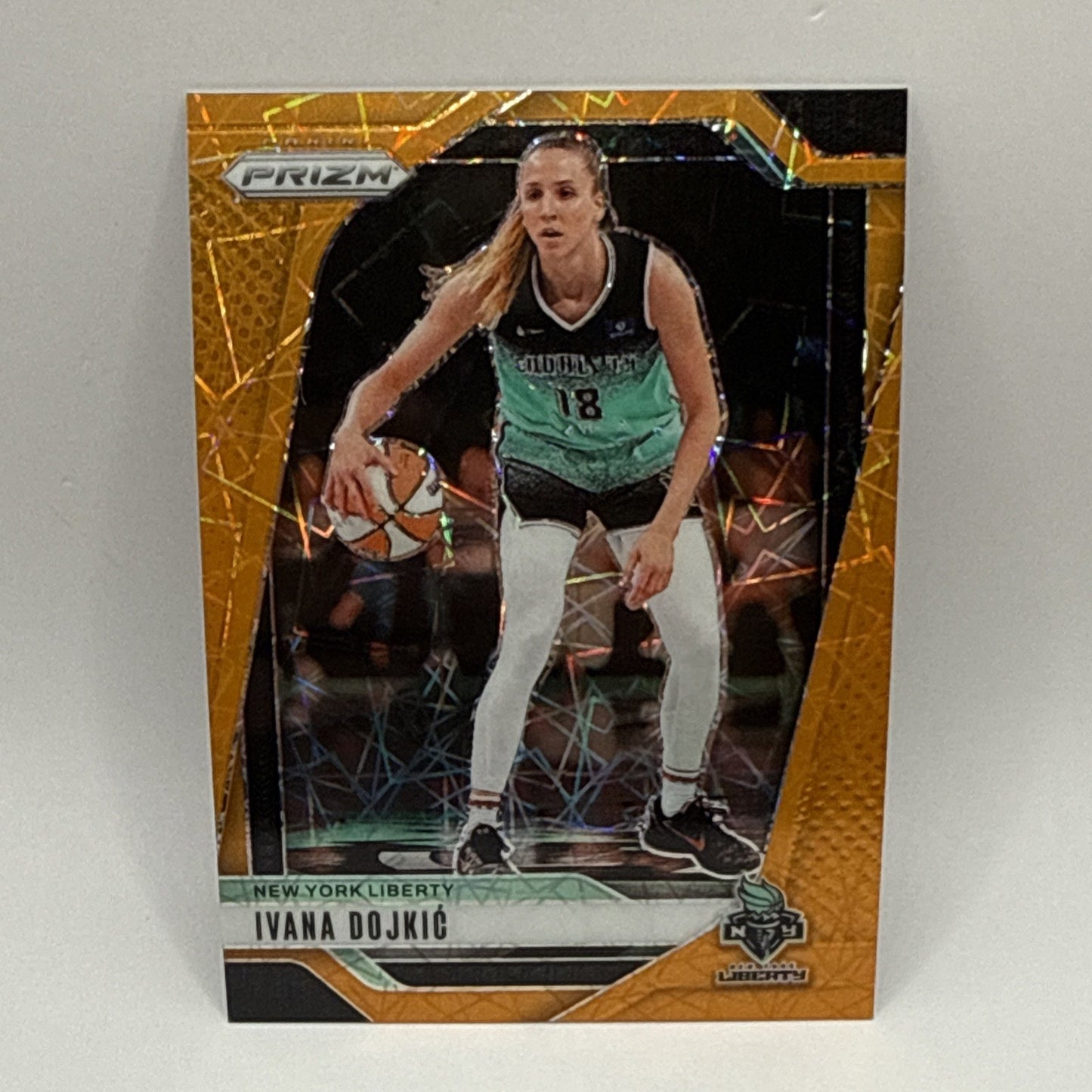 2024 Panini Prizm WNBA - Ivana Dojkic #104 Orange Velocity Prizm