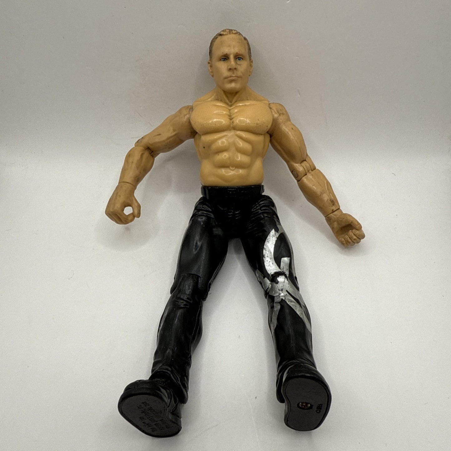 Shawn Michaels WWF 1999 Jakks Pacific Titan Tron WWE Action Figure 7"