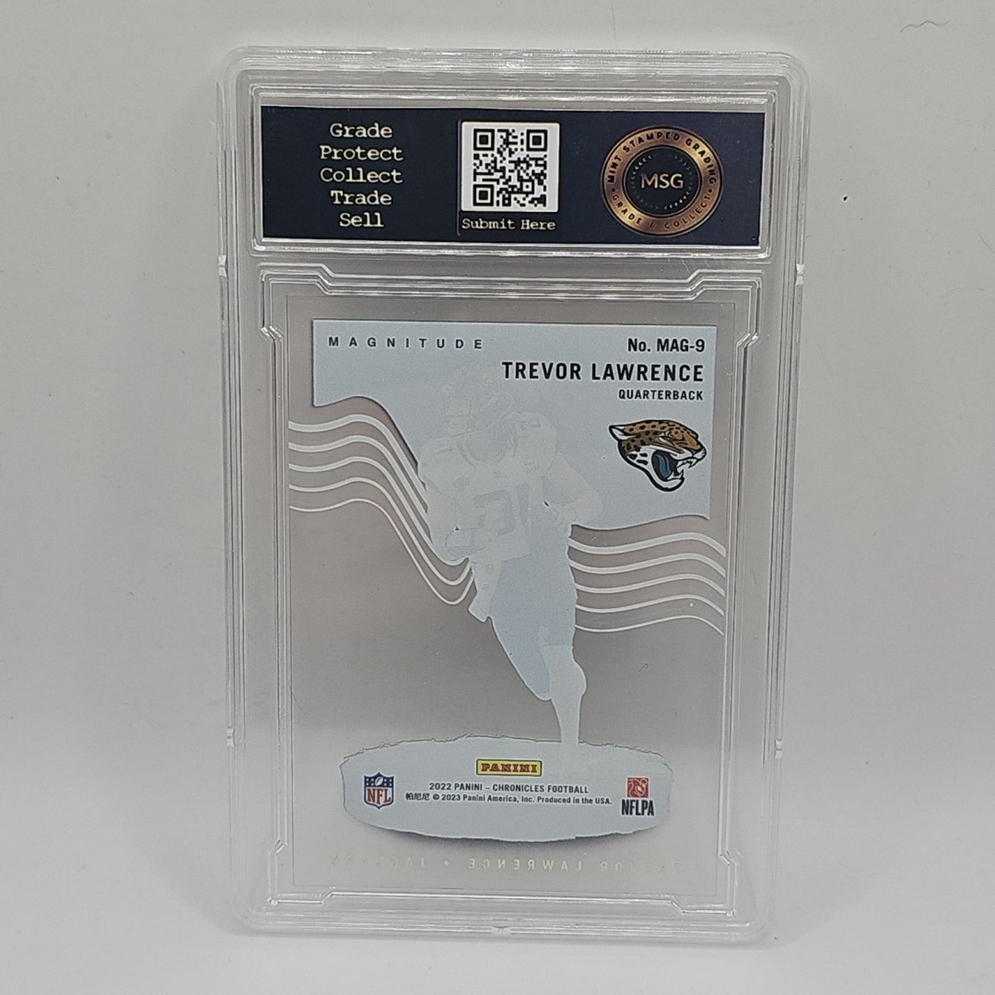2022 Panini Chronicles - Magnitude #MAG-9 Trevor Lawrence Graded 10 NFL Jaguars