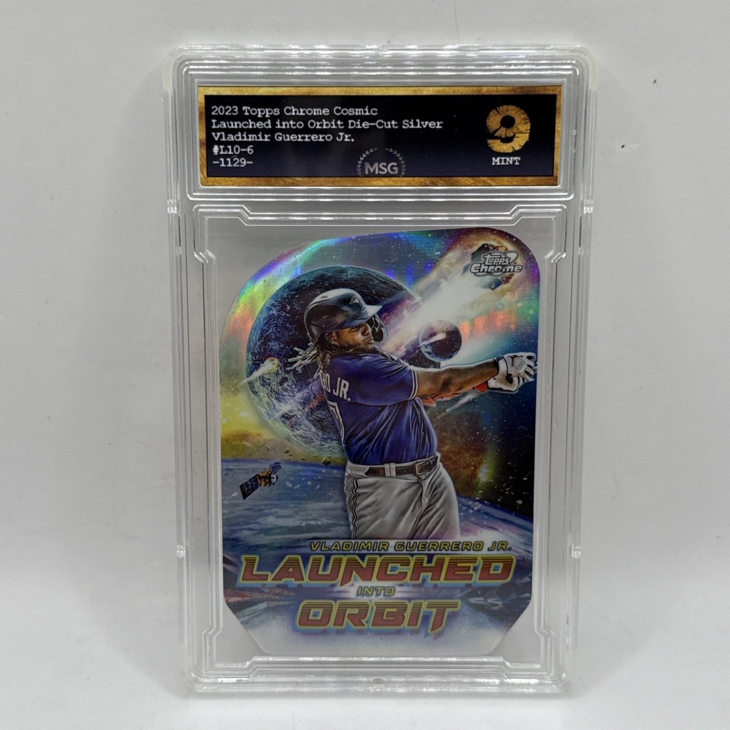 2023 Topps Chrome Cosmic Vladimir Guerrero Jr. Launched Into Orbit Graded 9 MLB