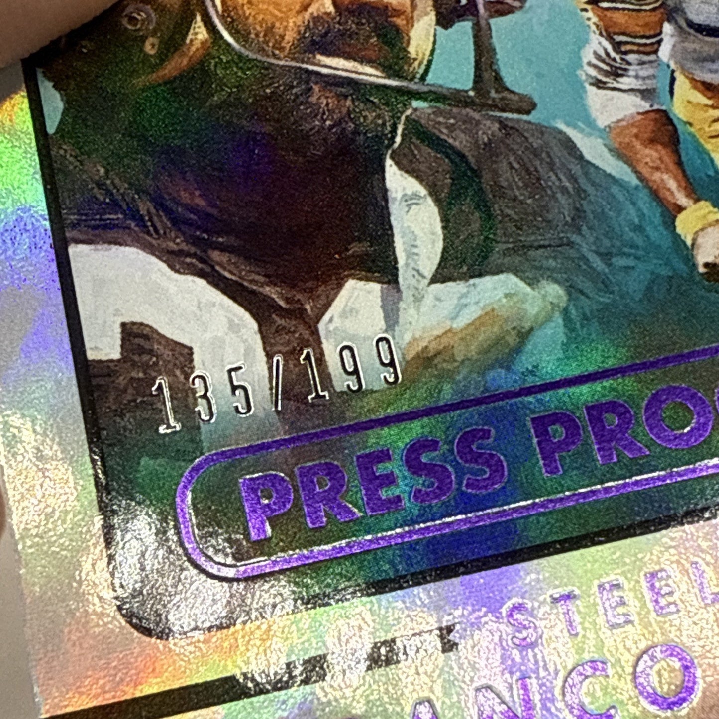 2015 Donruss Franco Harris Gridiron Kings Purple Press Proof /199 NFL Steelers