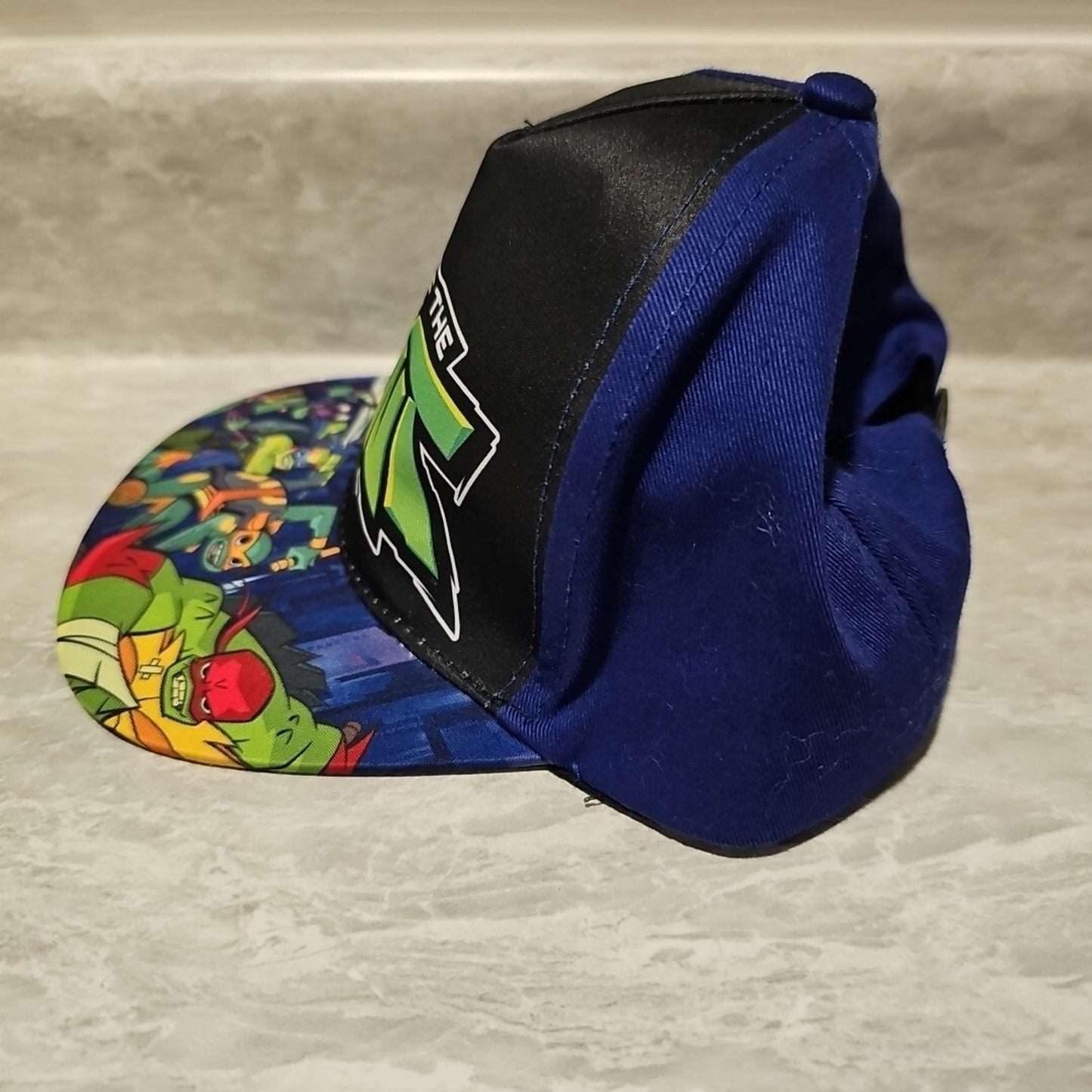 Nickelodeon TMNT Snapback Hat Boys Kids Adjustable Flat Brim Multicolor