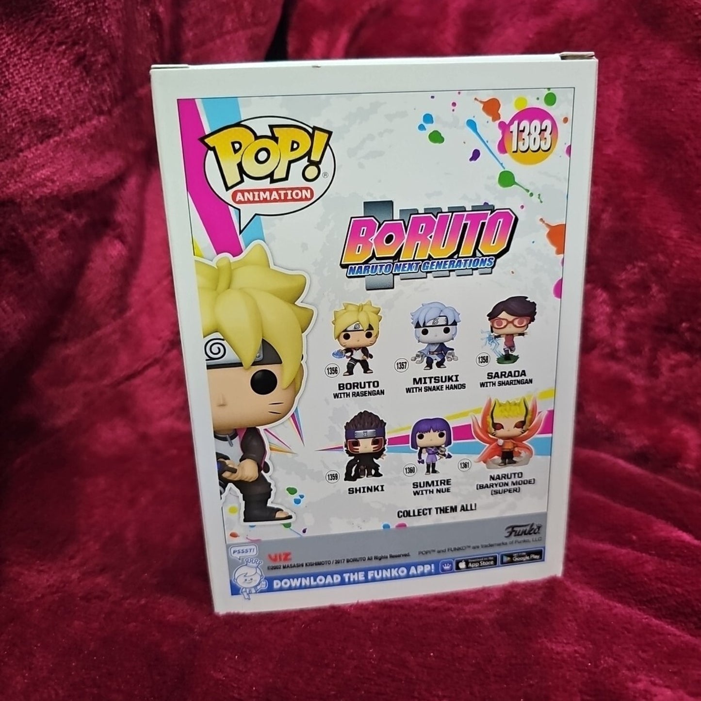 Funko Pop Boruto w/ Chakra Blade AAA Exclusive Vinyl Figure #1383 Naruto