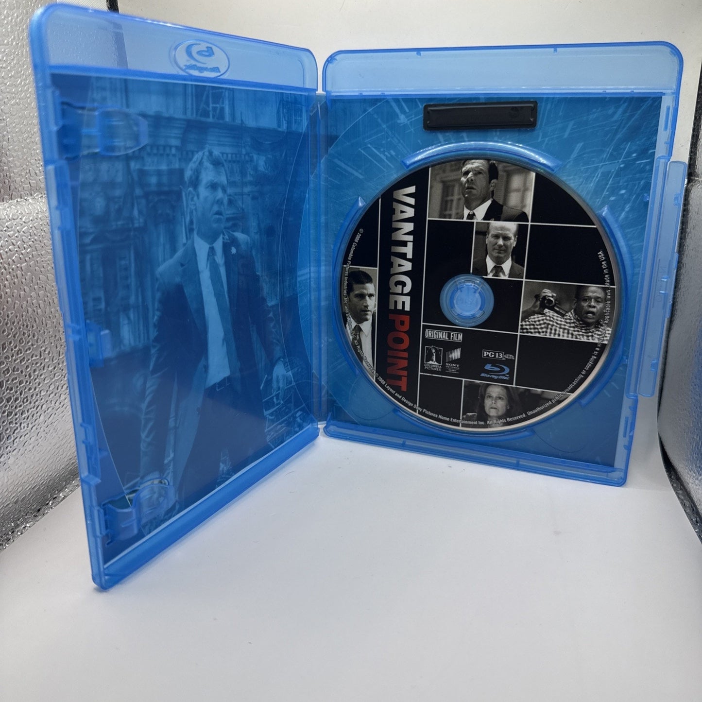Vantage Point (Blu-ray, 2008) Movie - Matthew Fox - Dennis Quaid - High Def