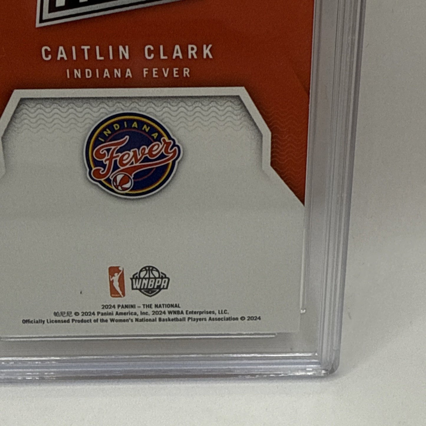 2024 PANINI NATIONAL NSCC RATED ROOKIE #RR1 CAITLIN CLARK RC GRADED 10 WNBA