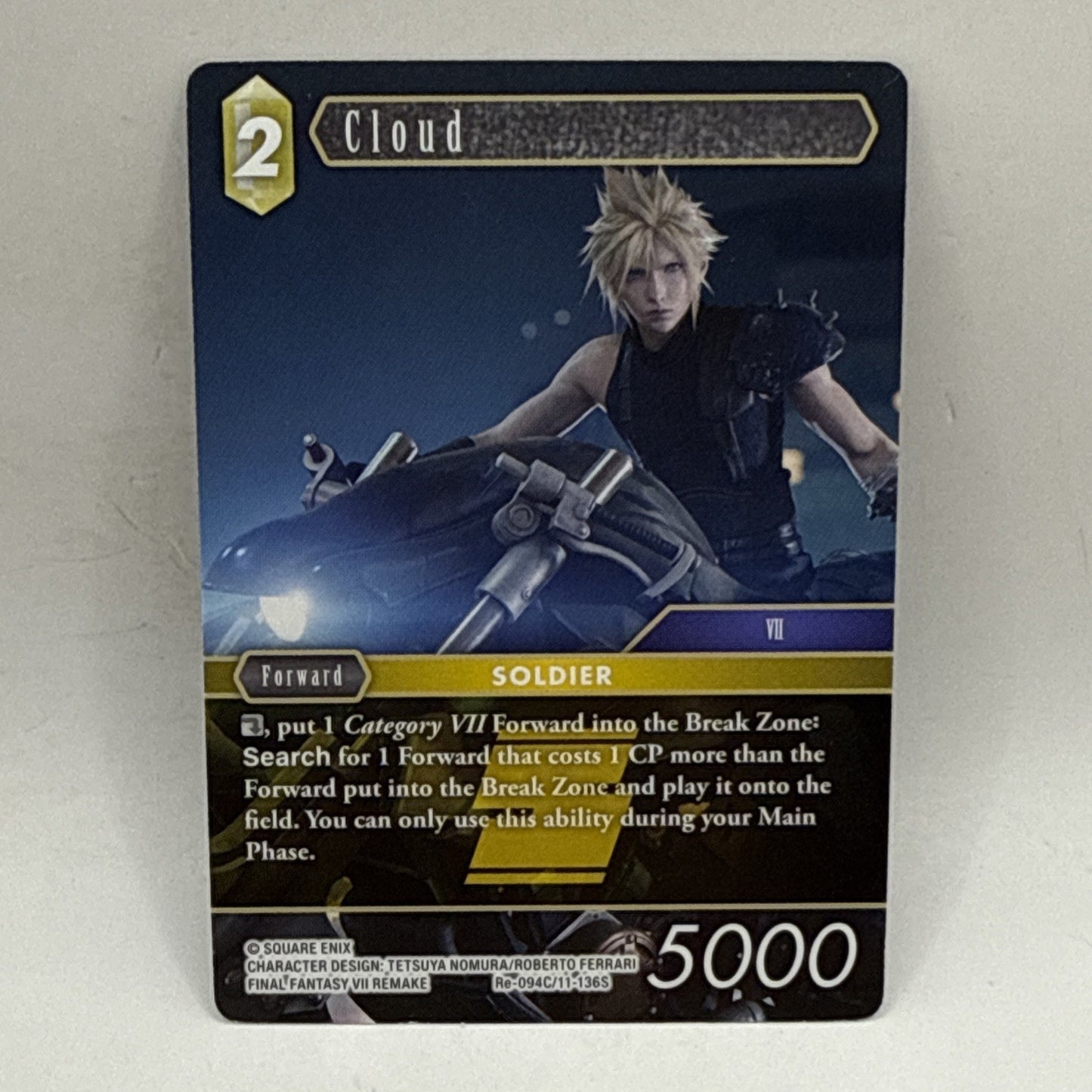 Final Fantasy TCG Opus XI Soldier's Return Cloud 11-136S