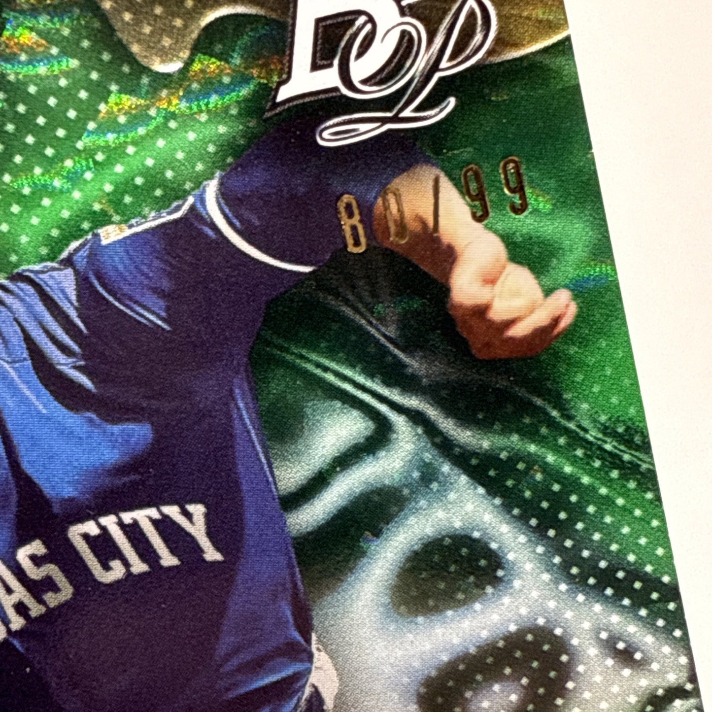 Frank Mozzicato - KC Royals - RARE /99 - 2023 Bowman Platinum GREEN ICE #TOP-87