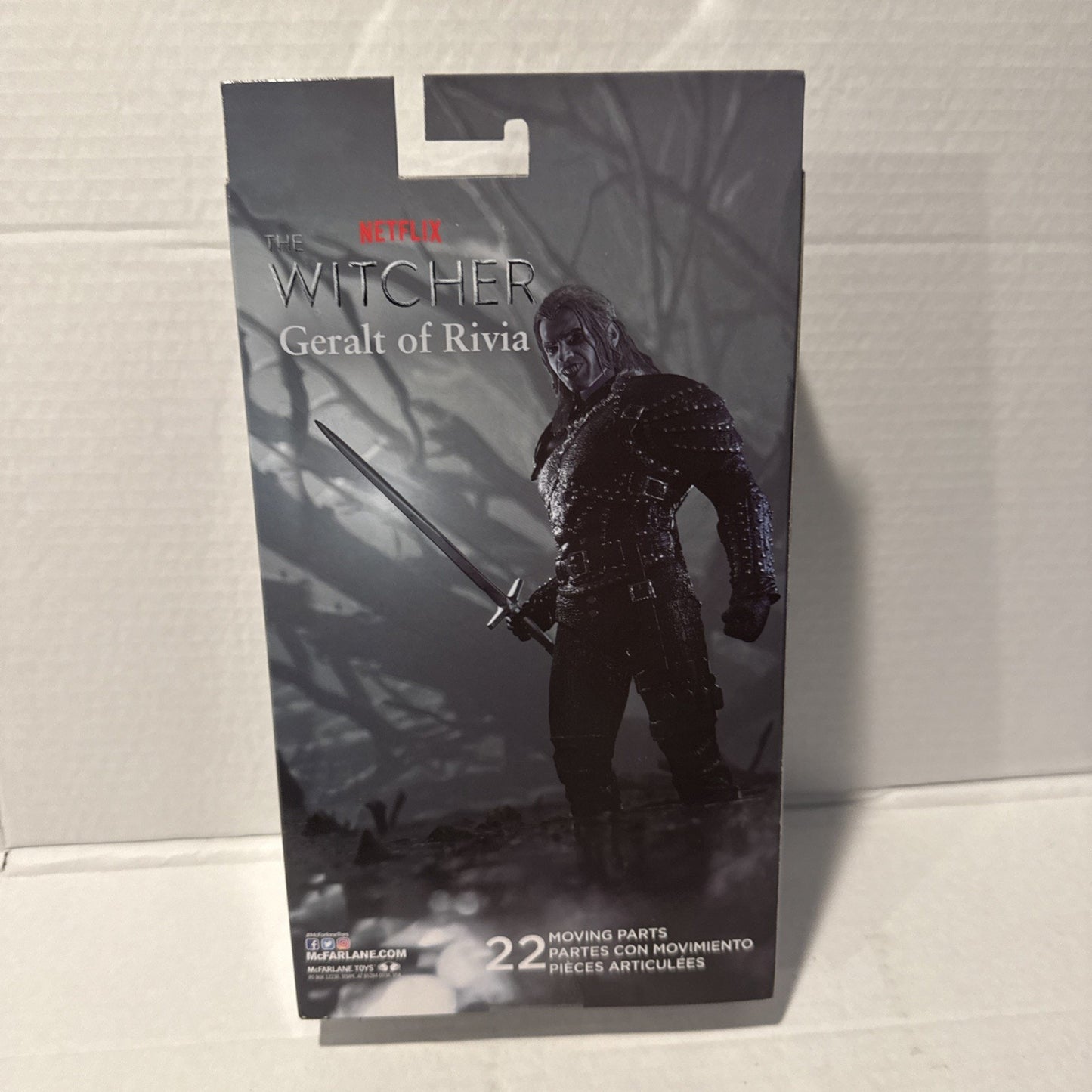 McFarlane The Witcher Netflix Geralt of Rivia 7" Action Figure - New