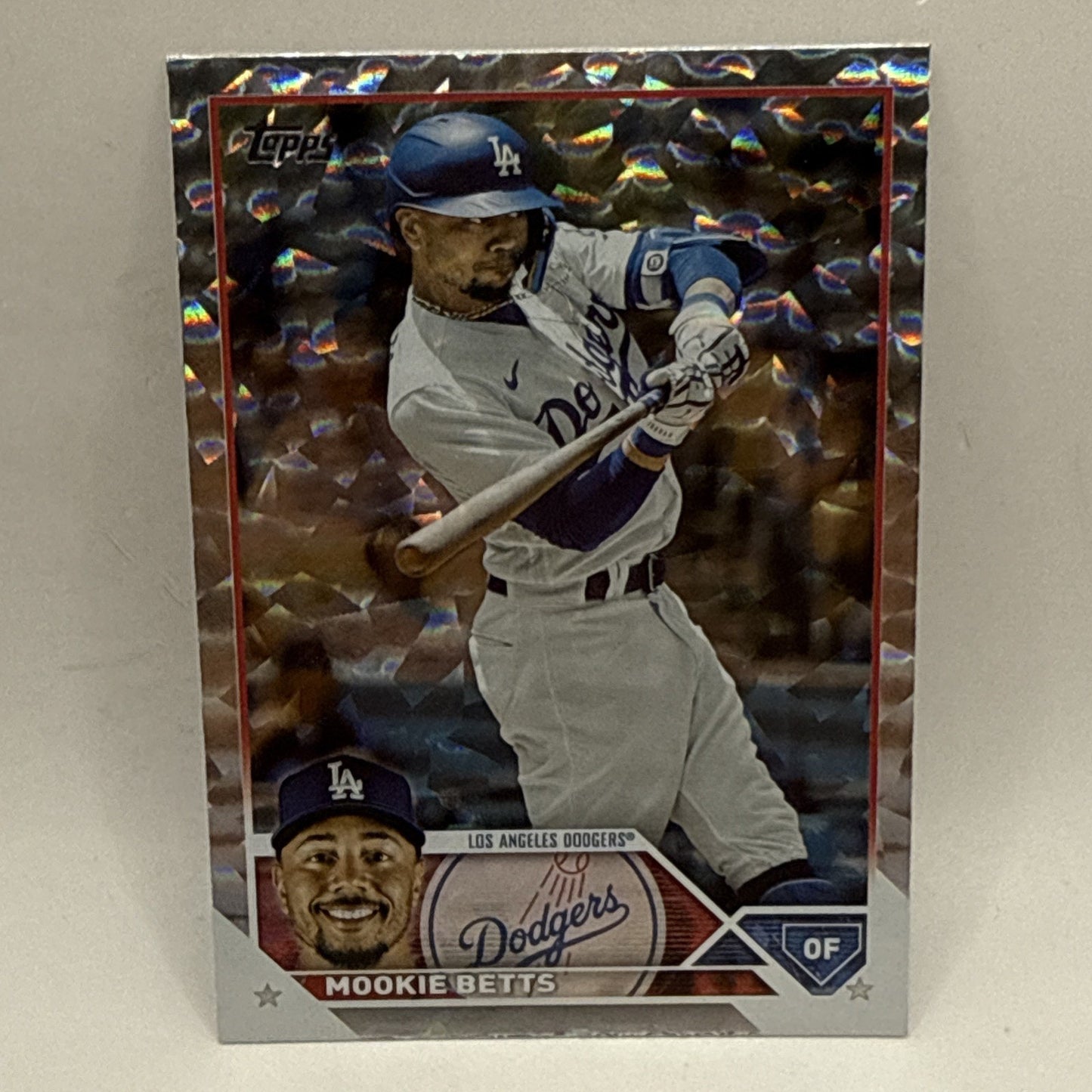 2023 Topps MOOKIE BETTS SUPER BOX SILVER FOILBOARD SP DODGERS EXCLUSIVE