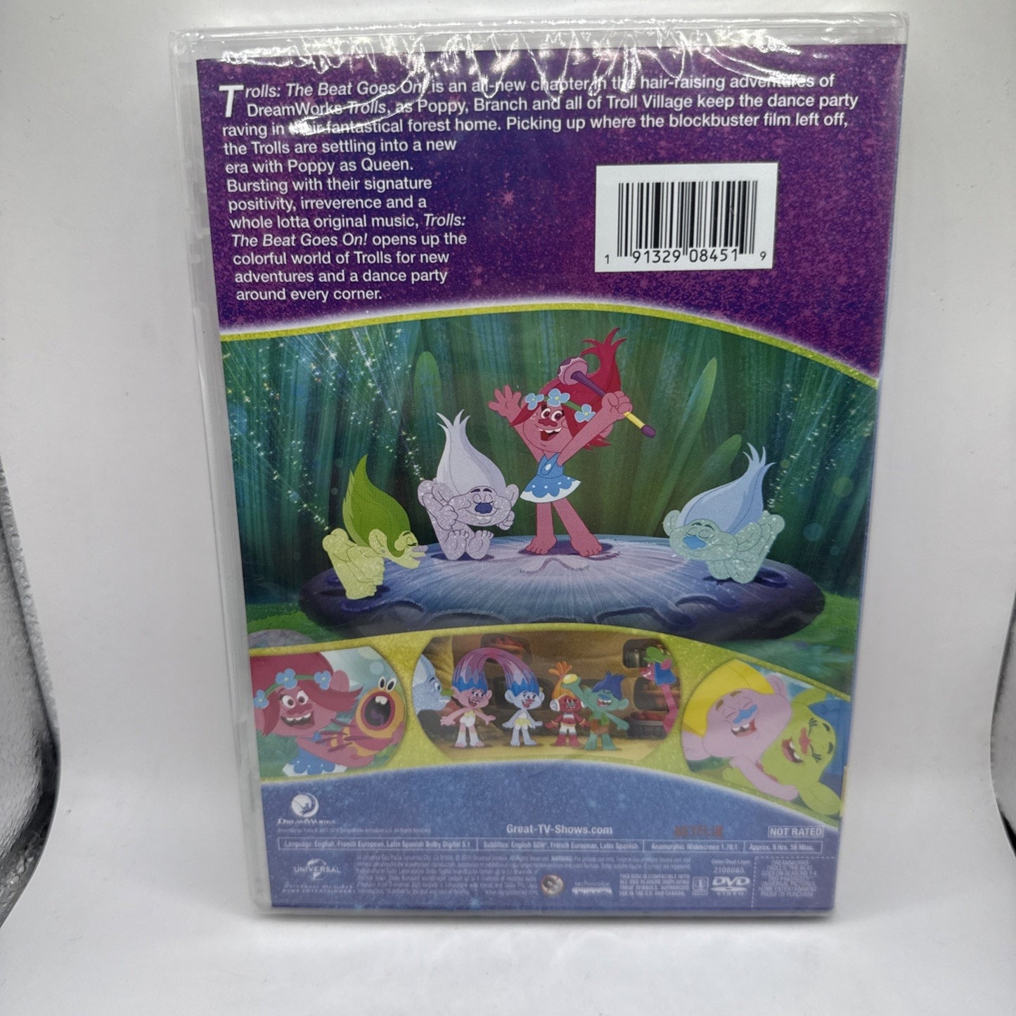 Trolls The Beat Goes On! - Seasons 1 - 4 (2019) DVD Brand New Sealed Cartoon