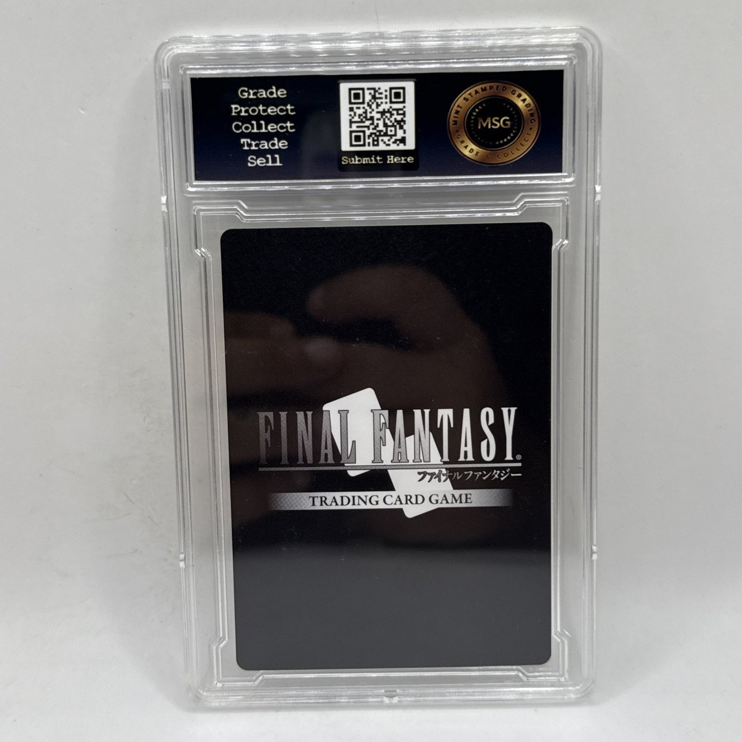 Final Fantasy TCG Gunslinger In The Abyss Dark Fina LB 26-123R Foil Graded 10