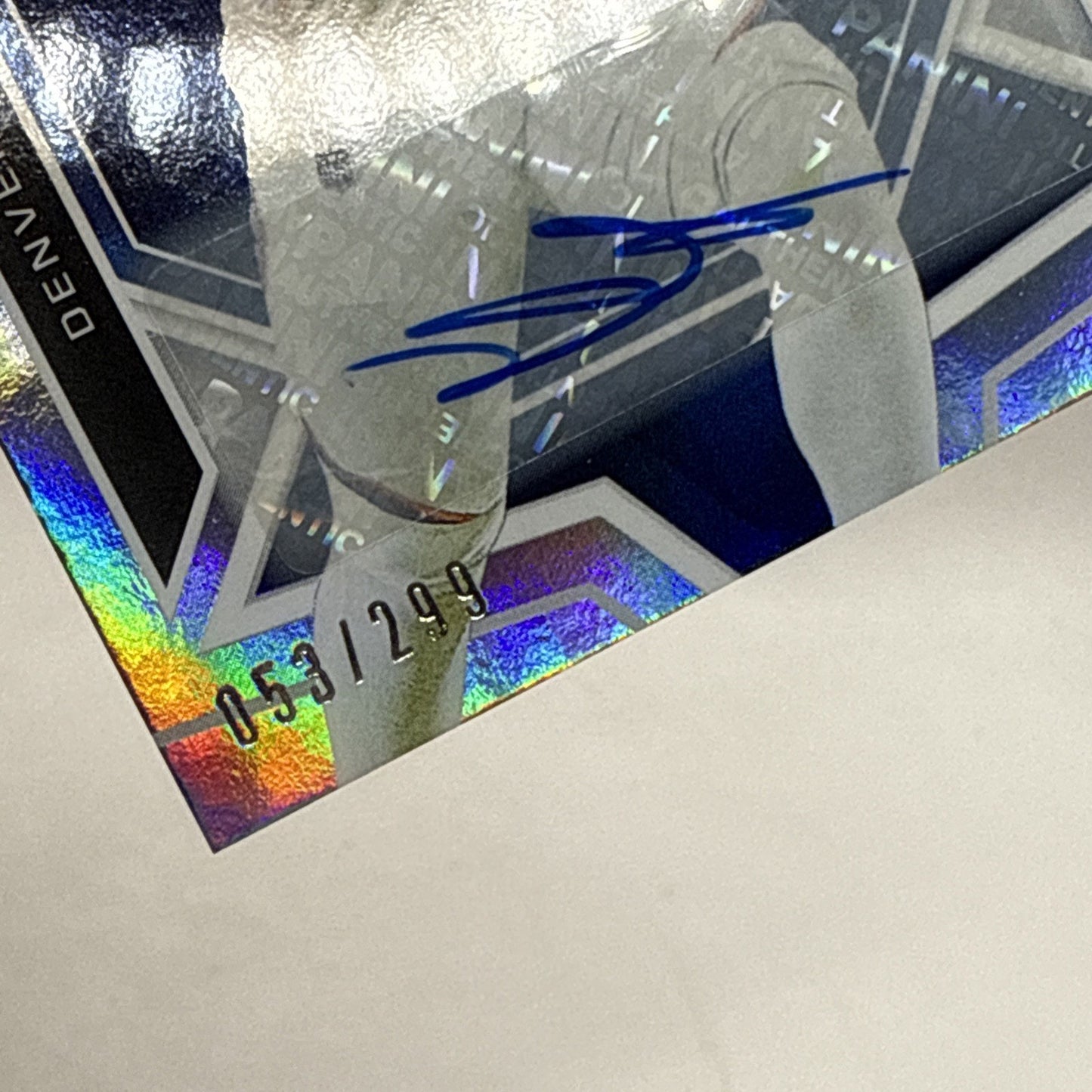 2023 Panini Rookies & Stars Drew Sanders Longevity Signatures RC Auto /299 #138