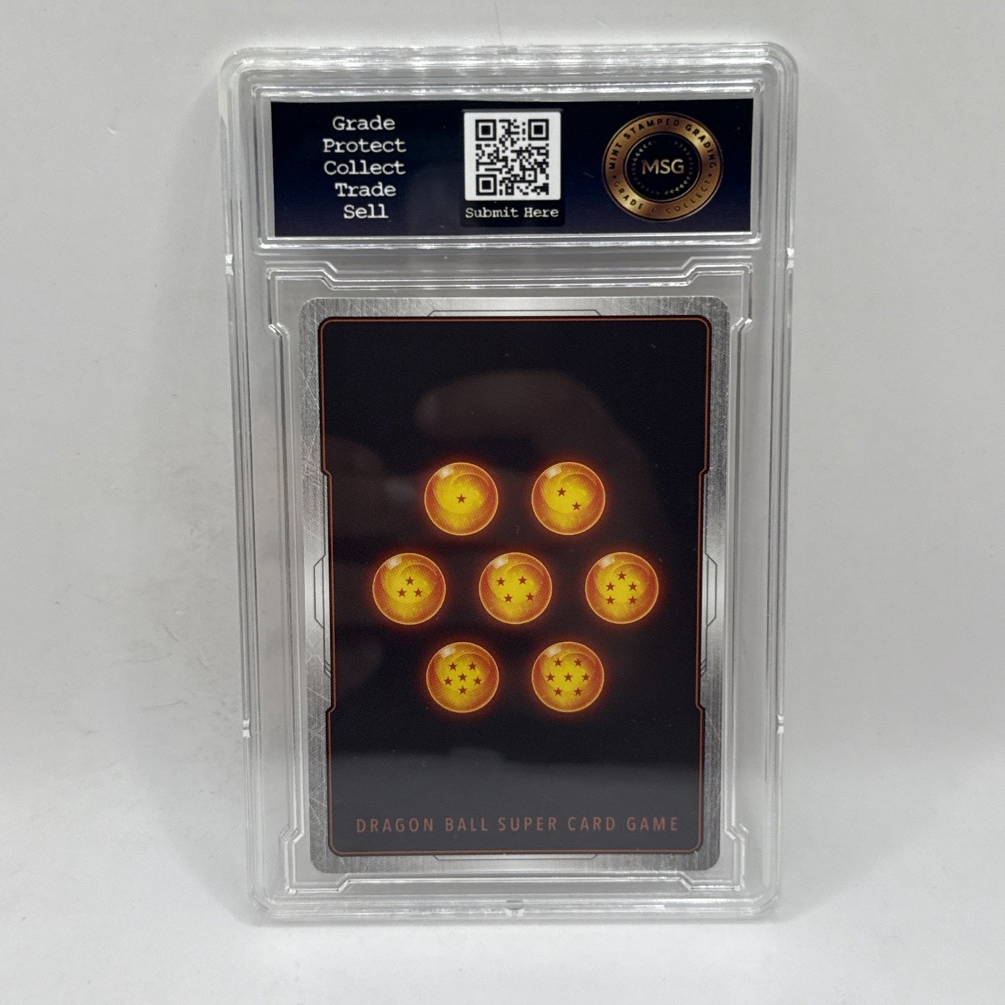 Beerus & Whis Beginnings of the Gods SR Foil Dragon Ball Super Card Graded 10