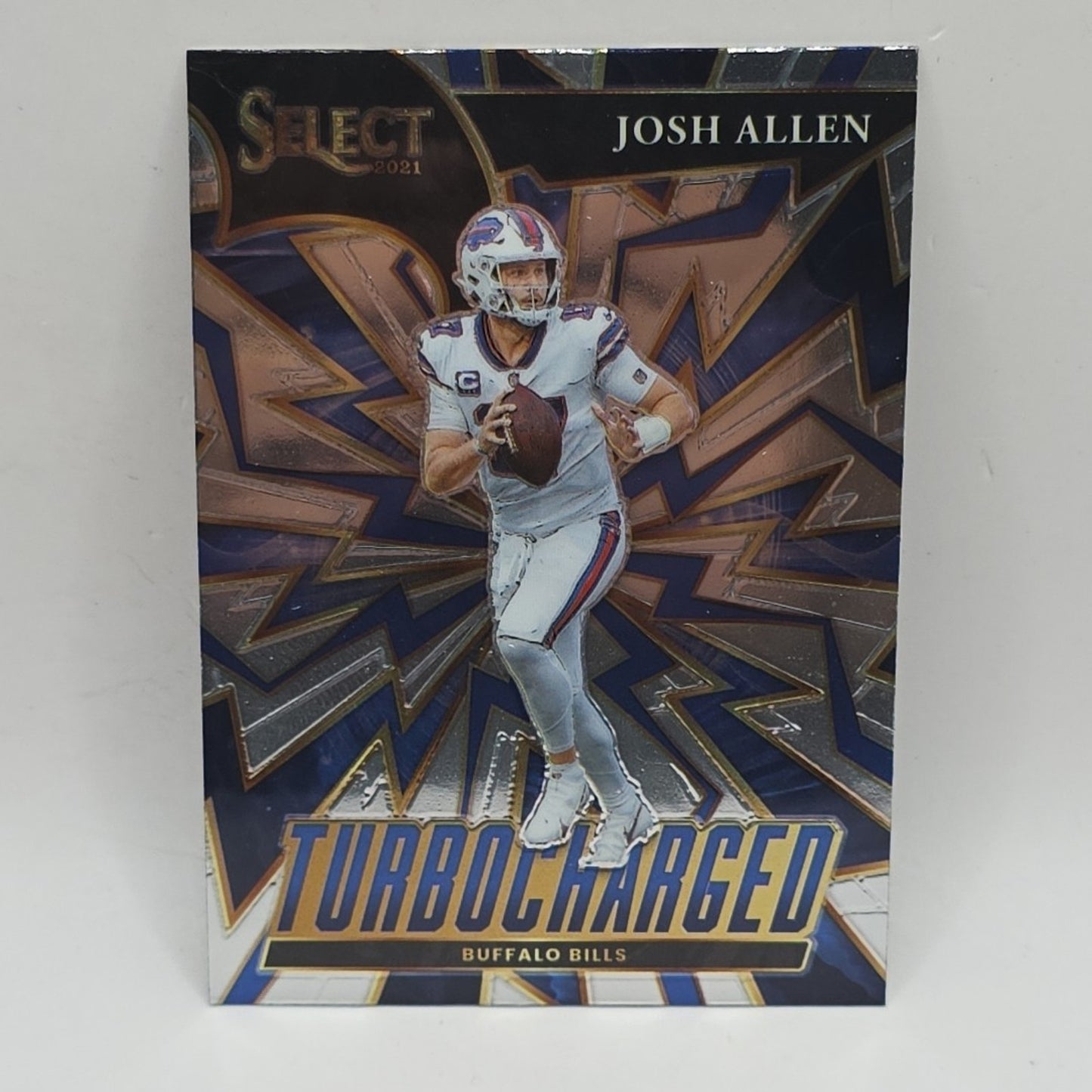 2021 Panini Select Turbocharged Josh Allen #TUR-17 NFL Buffalo Bills Football QB