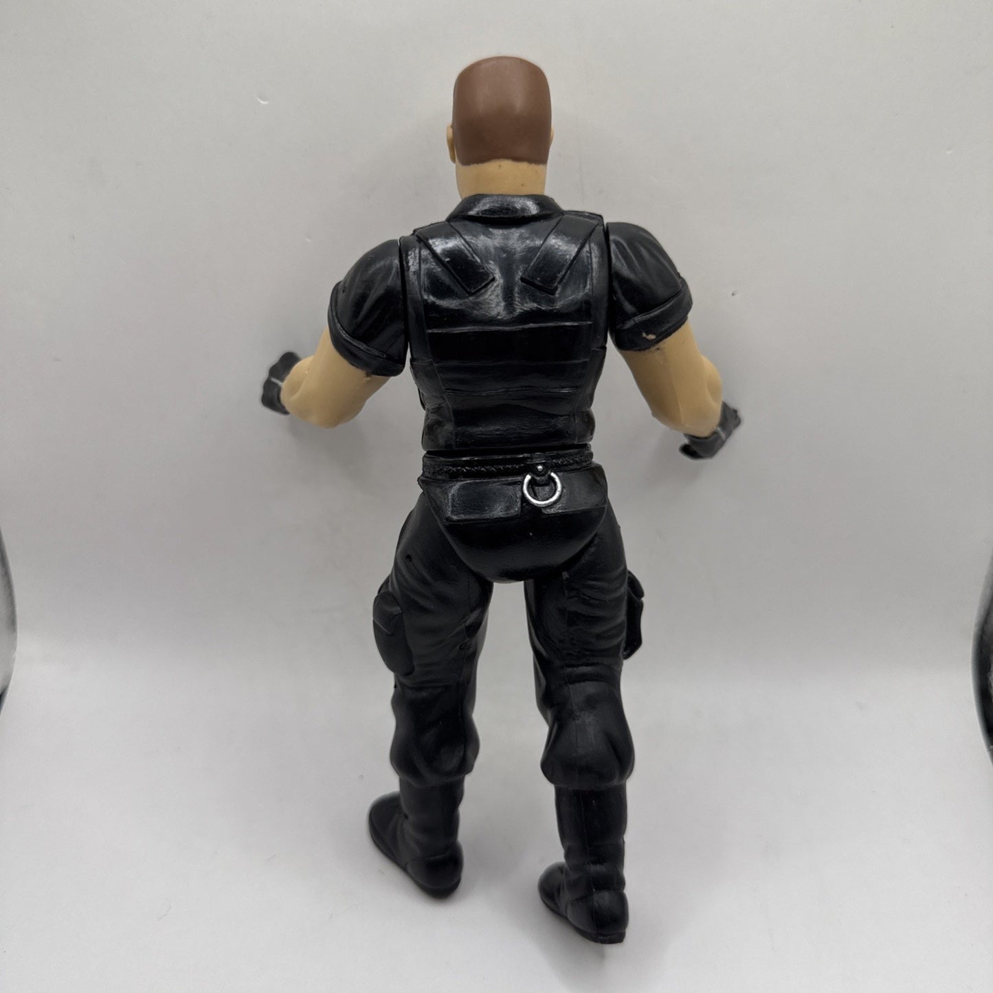 Vintage Big Boss Man 6" Wrestling Action Figure WWE WWF - Jakks 1999