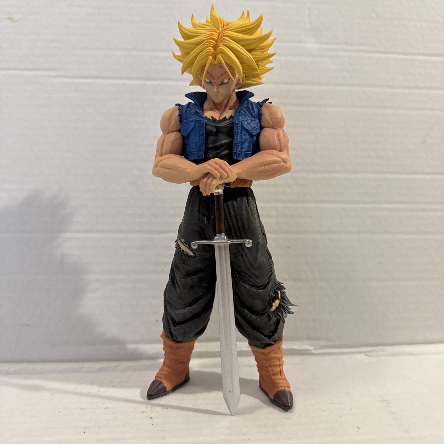 Dragon Ball Z Future Trunks Figure GK Model 9.8 inch Anime Statue PVC Toy