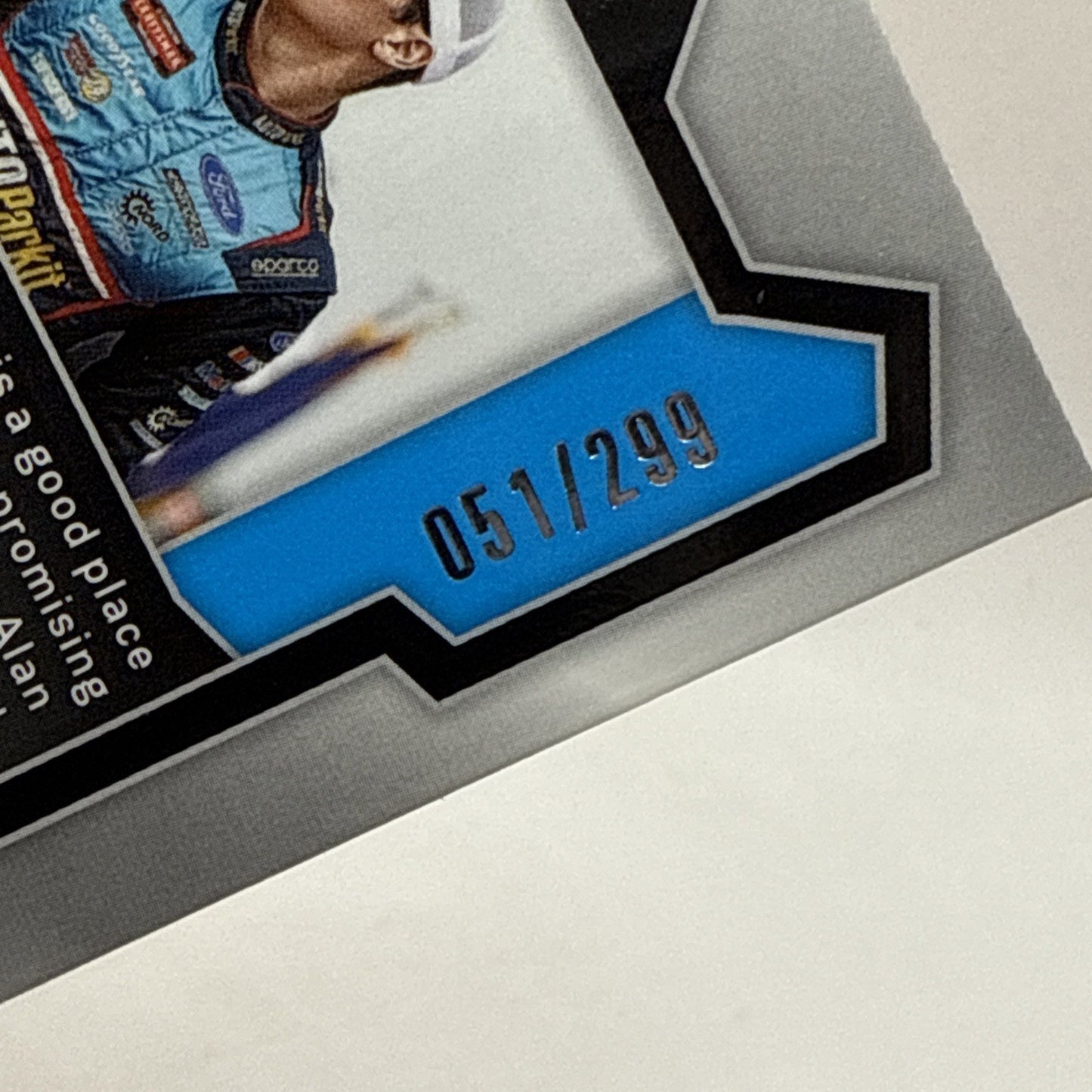 2024 Panini Prizm NASCAR Racing Lawless Alan #38 Red Prizm /299 Short Print Card
