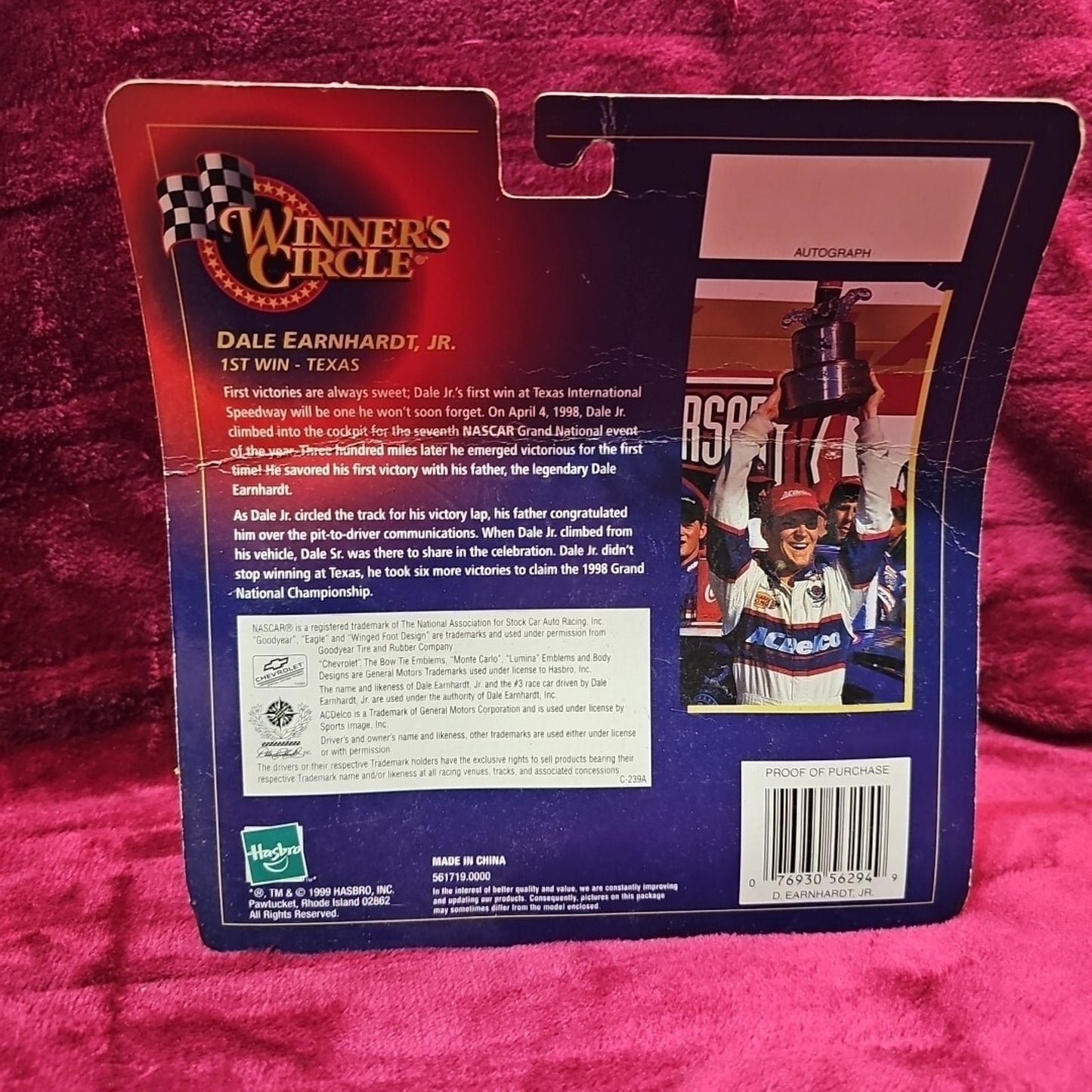 Dale Earnhardt Jr #3 Winners Circle 1:43 AC DELCO Victory Celebration - Sealed
