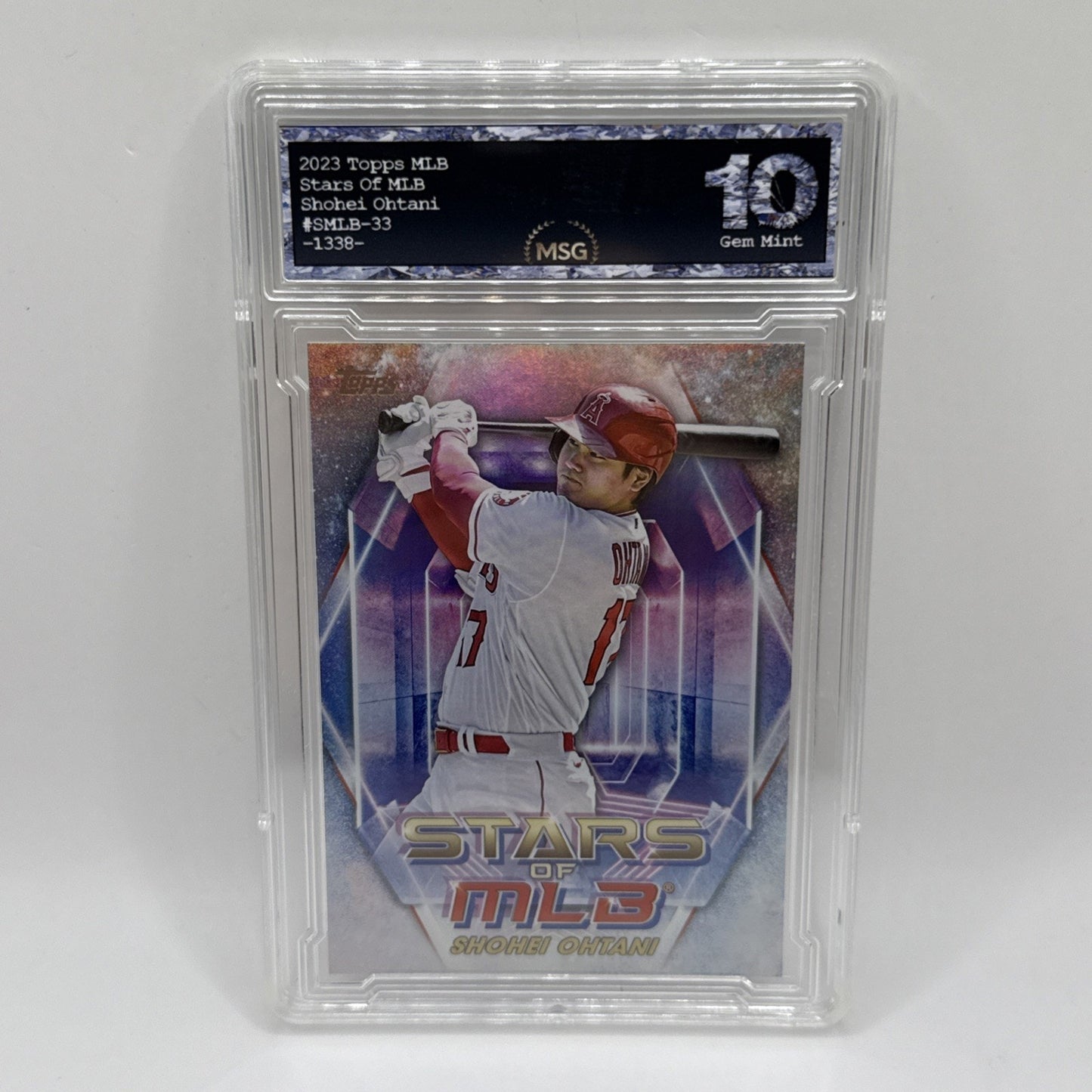 2023 Topps Shohei Ohtani Stars of MLB #SMLB33 PSA 10 Gem Mint Angels MLB