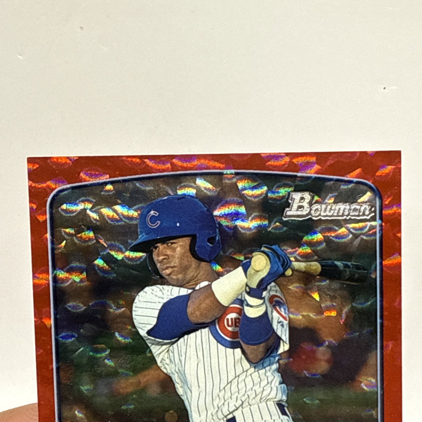 Arismendy Alcantara 2013 Bowman Chrome Prospect RED WAVE Refractor /25 - CUBS