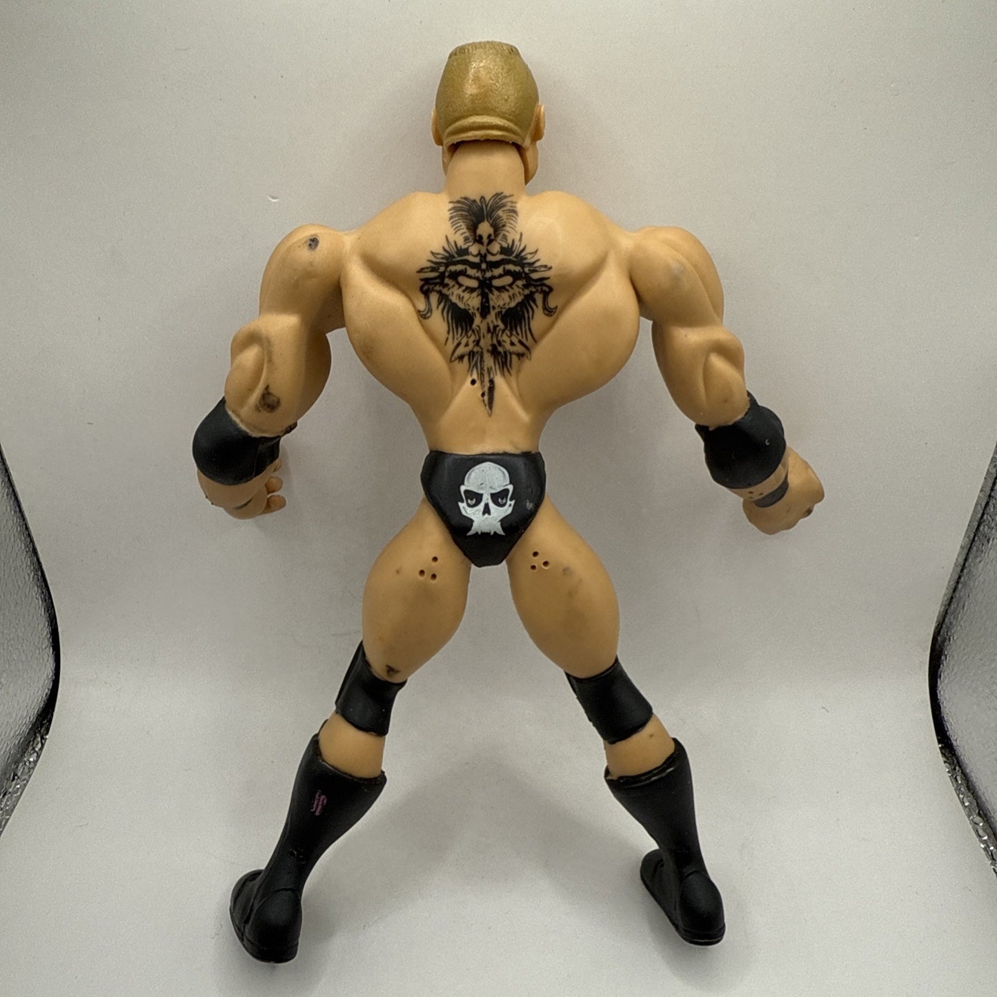 WWE FLEX-EMS Brock Lesnar 2003 Jakks Pacific Figure Collectible Rubber Toy