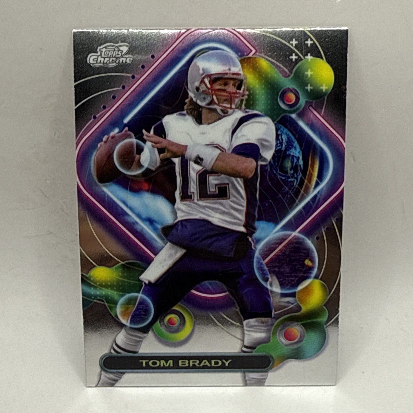 2023 Topps Composite Tom Brady #281 Chrome Cosmic New England Patriots