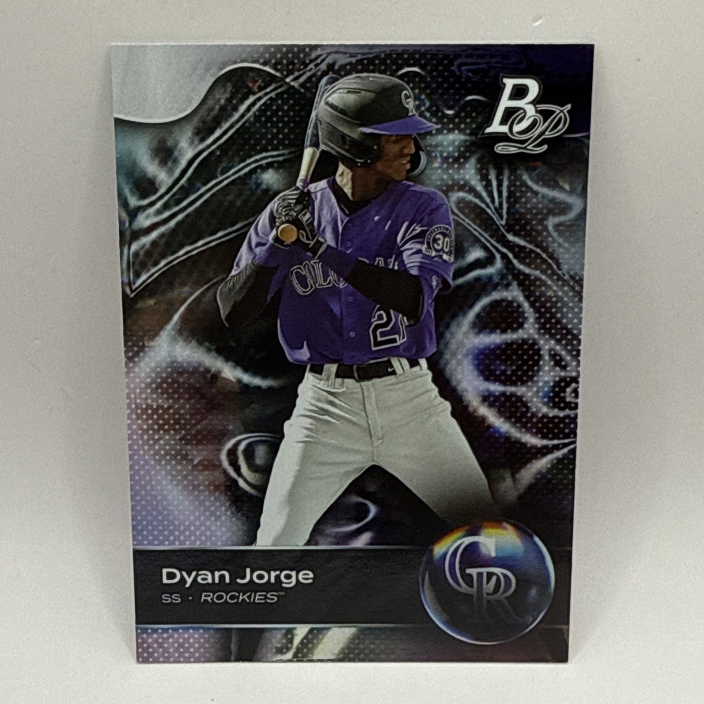 2023 Bowman Platinum #TOP-54 Dyan Jorge Top Prospects - MLB Rockies