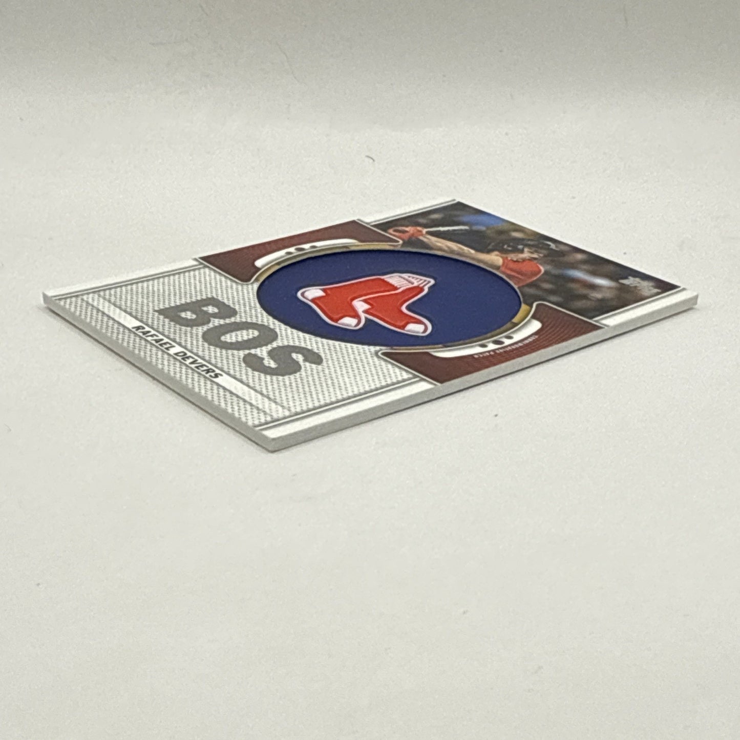 2023 Topps Series 1 #TLP-RD RAFAEL DEVERS PATCH RELIC Commemorative Team Logo