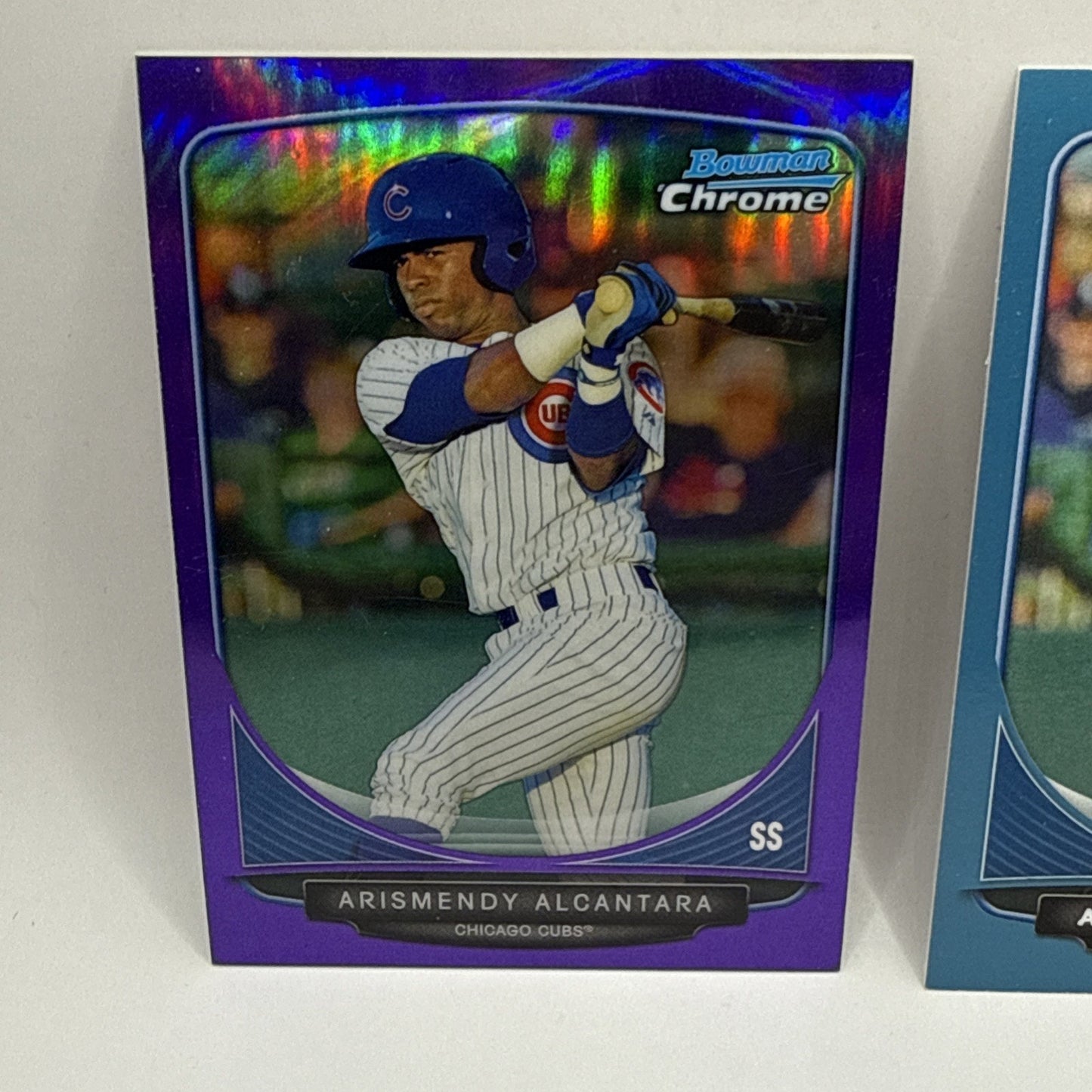 ARISMENDY ALCANTARA 2013 BOWMAN CHROME #BCP21 ROOKIE REFRACTORS /199 & /500 Sp