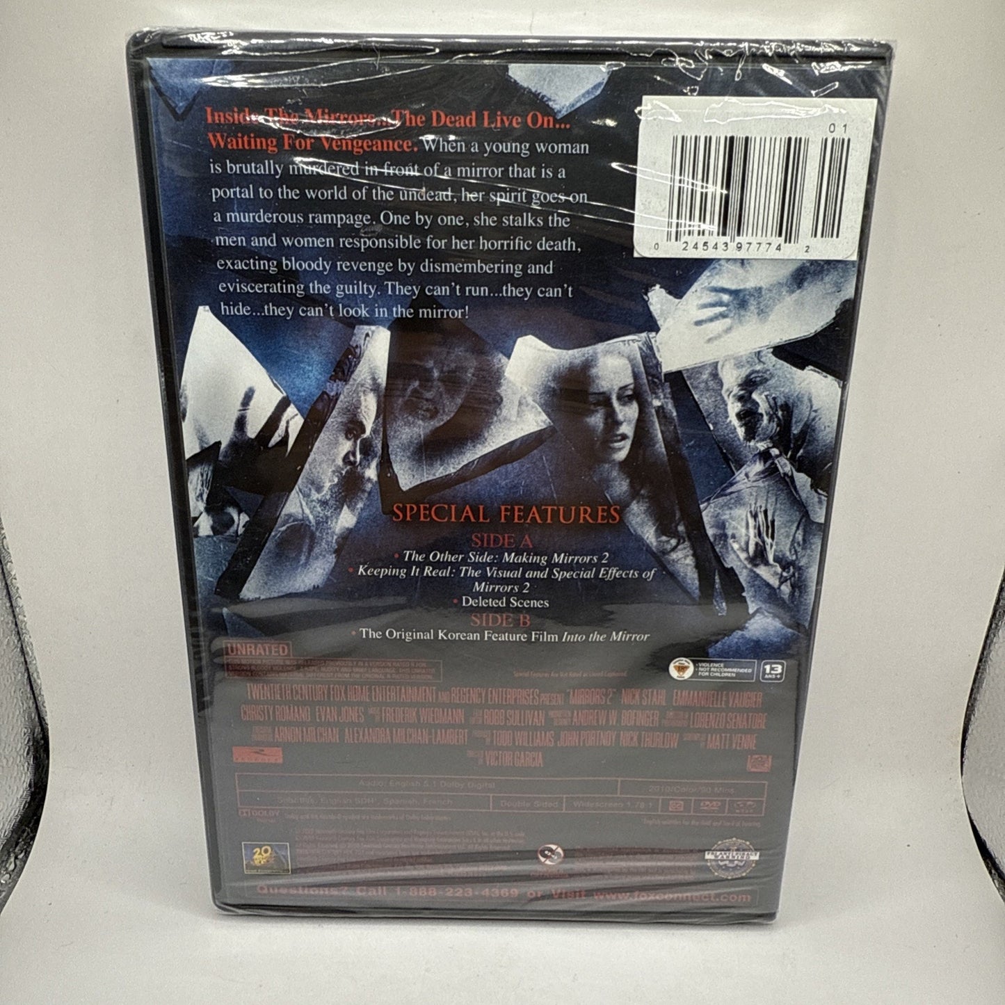 Mirrors 2 Unrated DVD Brand New Factory Sealed - Widescreen Horror Movie