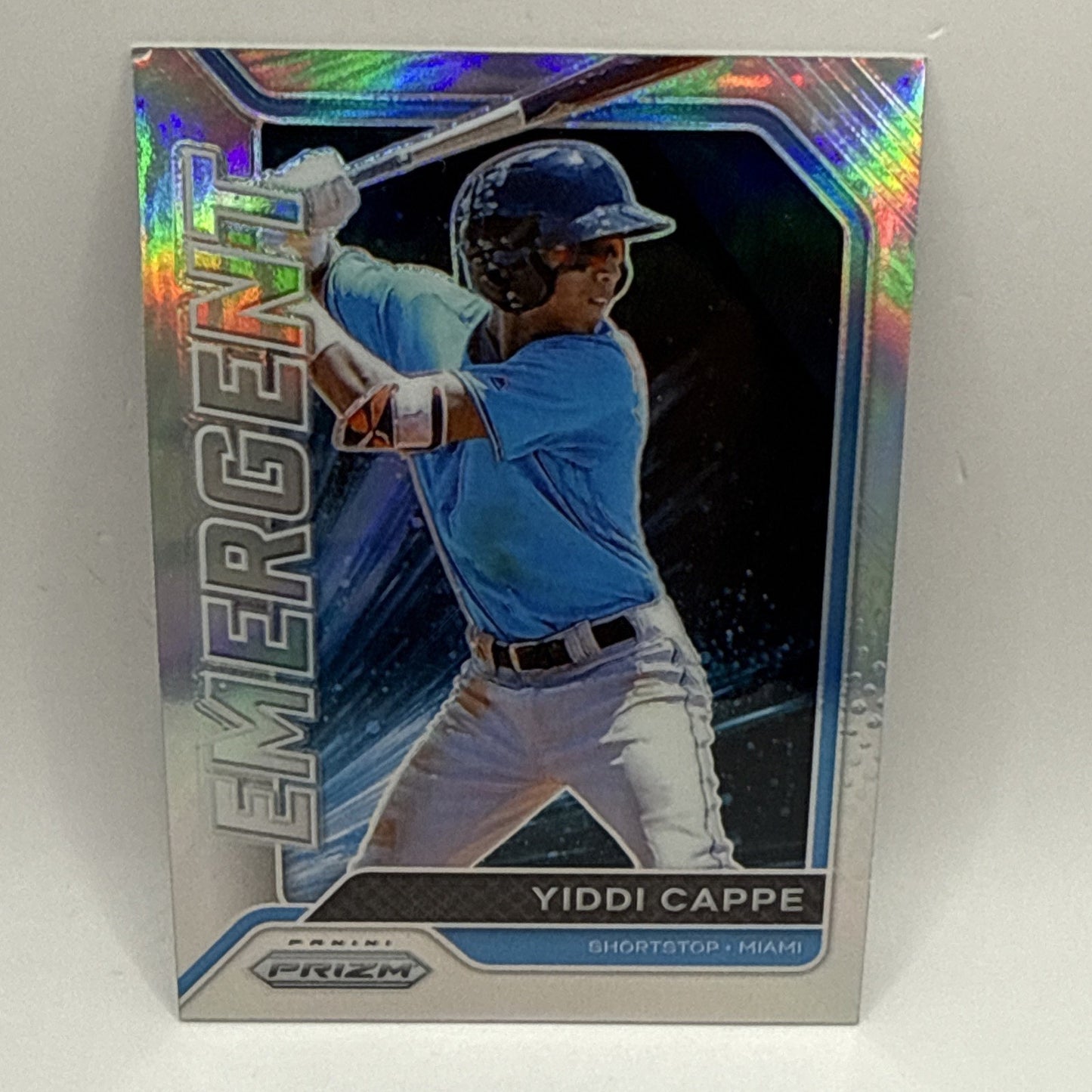 2021 Panini Prizm Yiddi Cappe Emergent #EM7 Silver PrizmNM/M