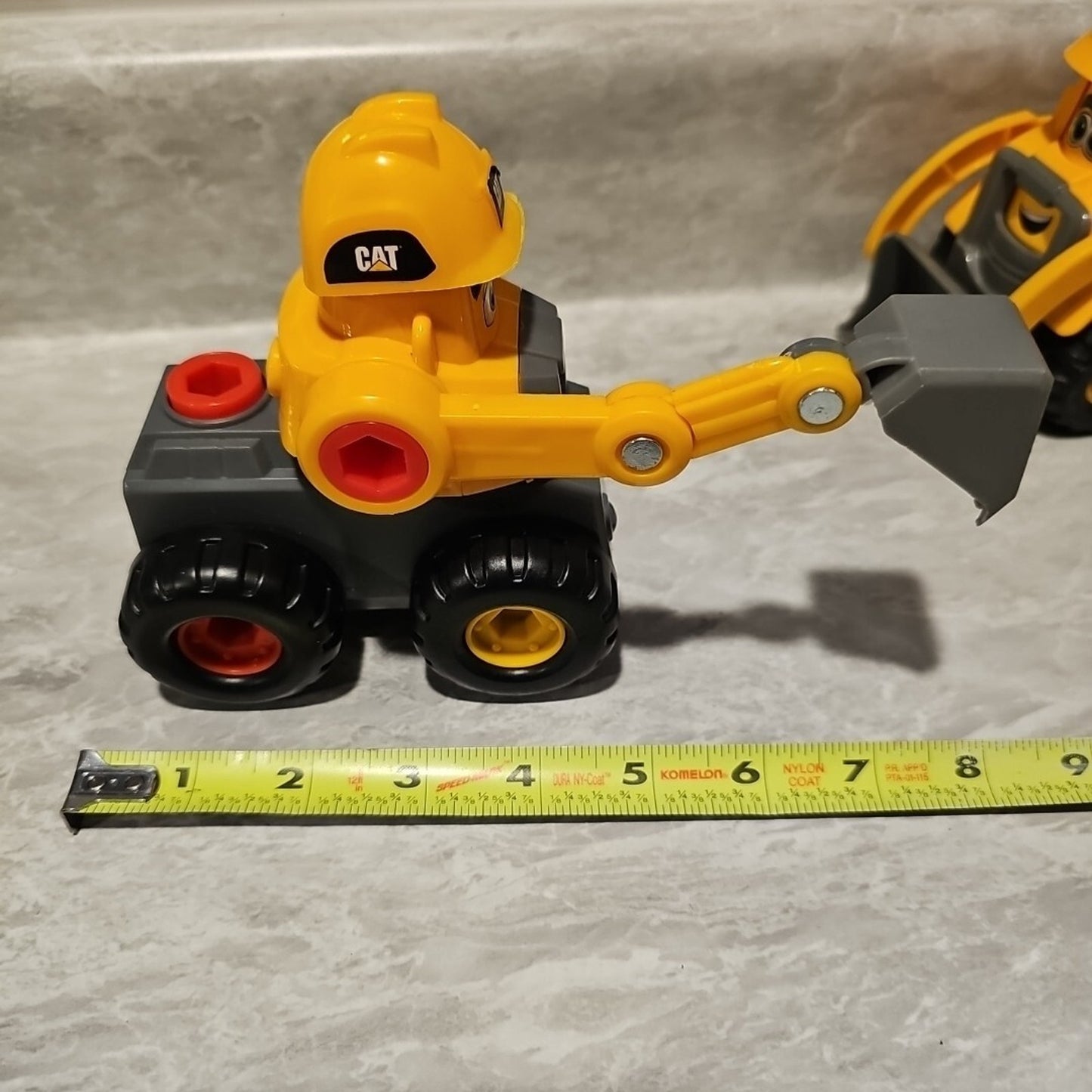 CAT Junior Crew Fix-It Fleet Bulldozer With Noise & Excavator - No Toy Drill