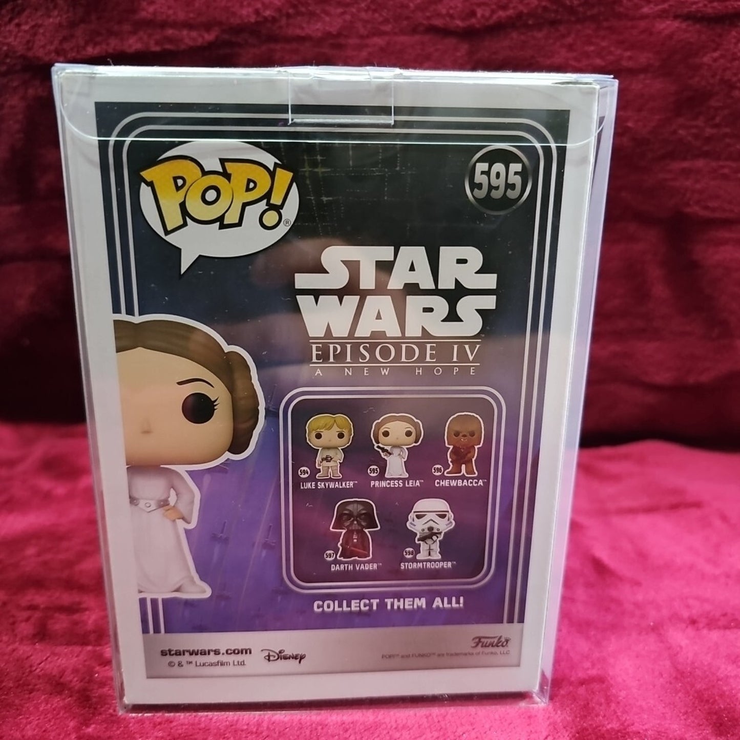 FUNKO POP! Star Wars: New Classics - Leia [New Toy] Vinyl Figure In Protector