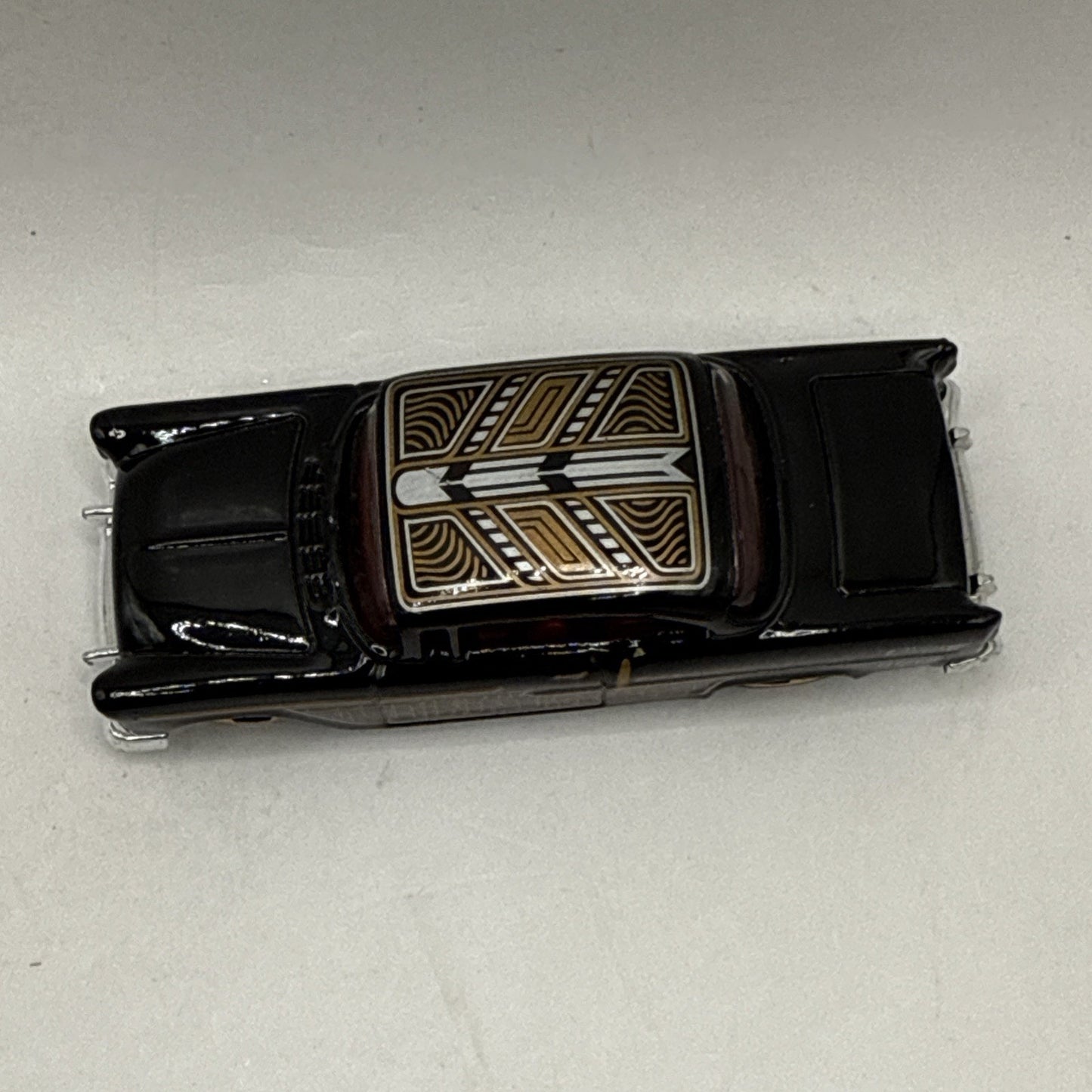 Hot Wheels 1955 Chevy Chevrolet Bel Air Black 1/64 Scale 2025 Diecast Car