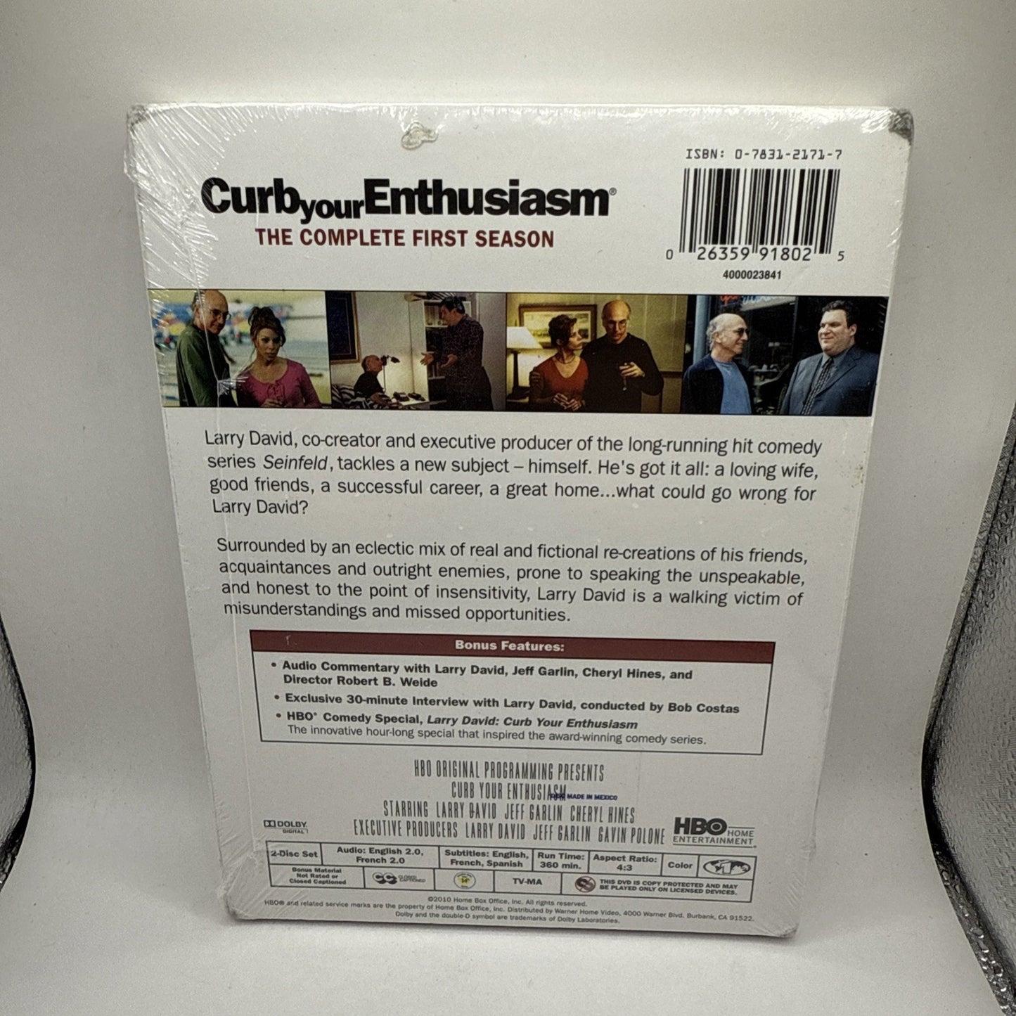Curb Your Enthusiasm: The Complete First Season DVD - New Sealed - Corner Wear