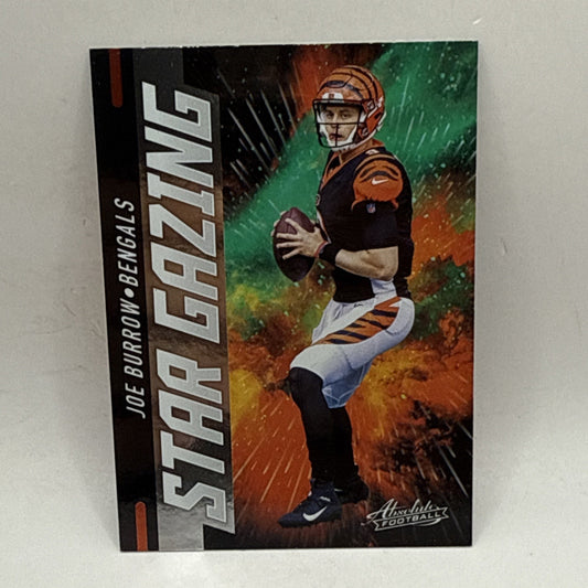 2021 Absolute Football Joe Burrow Star Gazing Cincinnati Bengals LSU