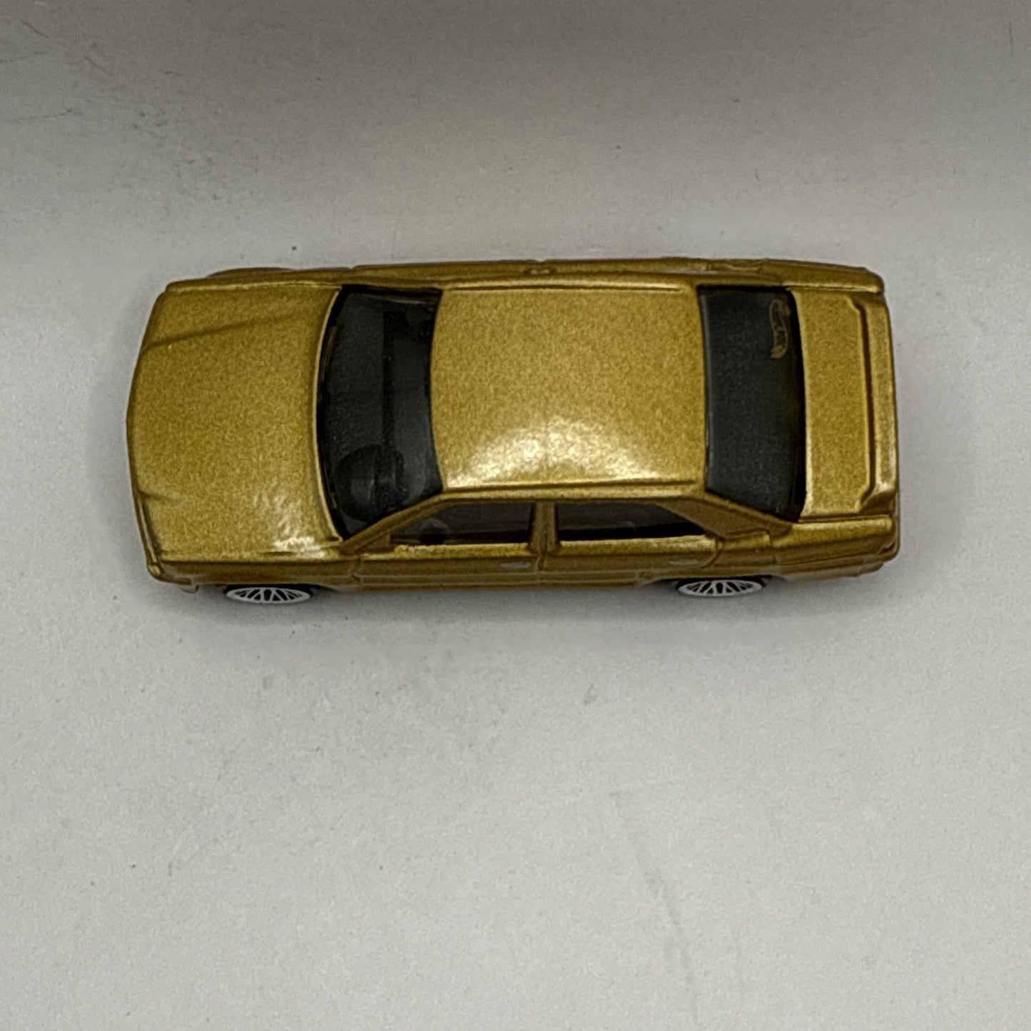 Hot Wheels Mercedes Benz RCS30 Gold Vintage - RARE 1:64 Scale Die-cast Car