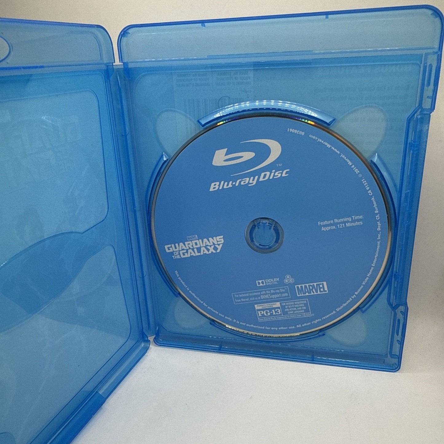 Marvel's Guardians of the Galaxy (Blu-ray, 2014) Movie - Chris Pratt