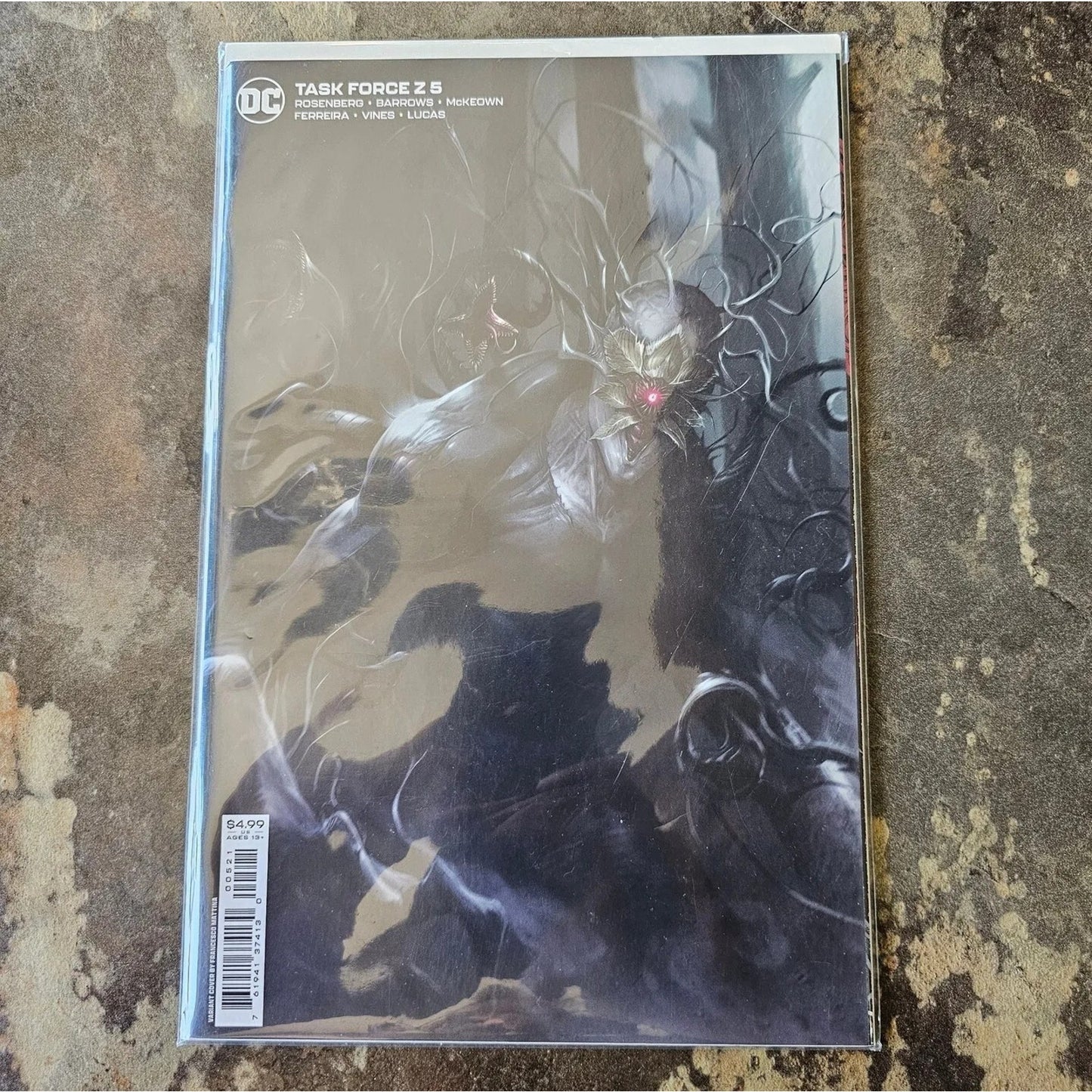 TASK FORCE Z #5 (FRANCESCO MATTINA VARIANT)(2022) COMIC BOOK ~ DC Comics
