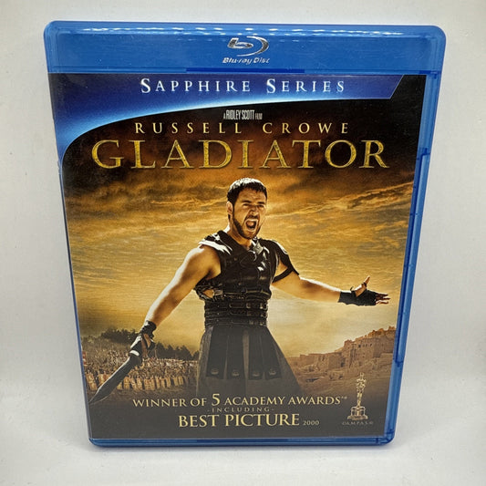 Gladiator (Blu-ray, 2000) - Sapphire Series - 2 Discs - Russell Crowe Movie