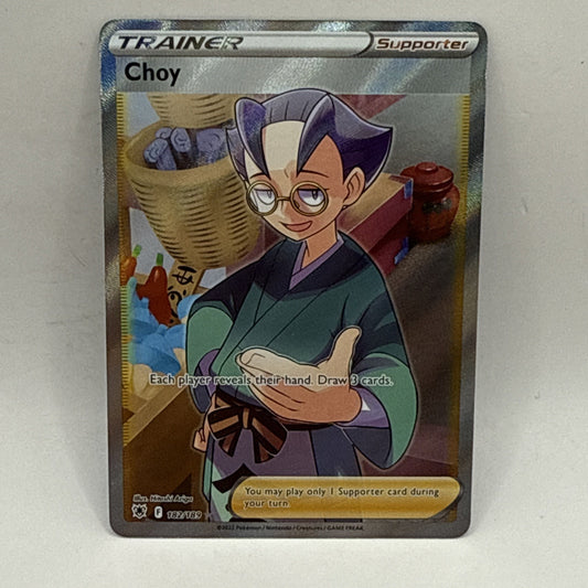 Choy (Full Art) 182/189 Swsh10: Astral Radiance NM Holo Pokemon TCG
