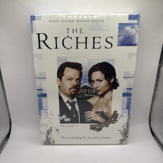 The Riches Season 1 Minnie Driver Eddie Izzard 4-Disc DVD Widescreen Sealed New