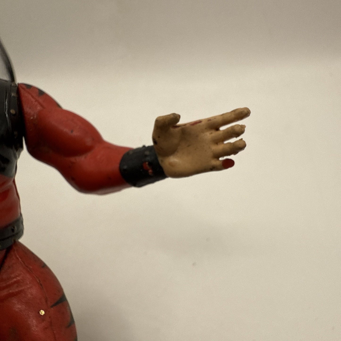 KANE WWE WWF Action Wrestling Toy Figure 1998 Jakks Pacific Titan Sports 6" Tall